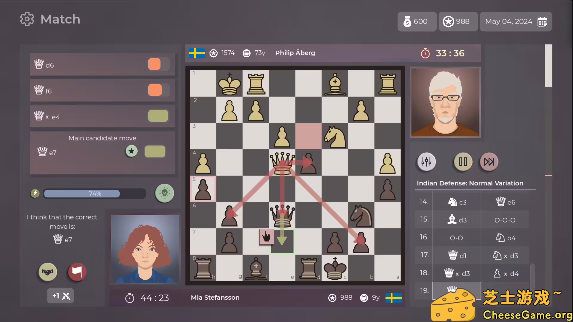 图片[1] [PC]棋王之路/国际象棋大师/Master of Chess | 学习版单机游戏截图-CheeseGame-芝士游戏