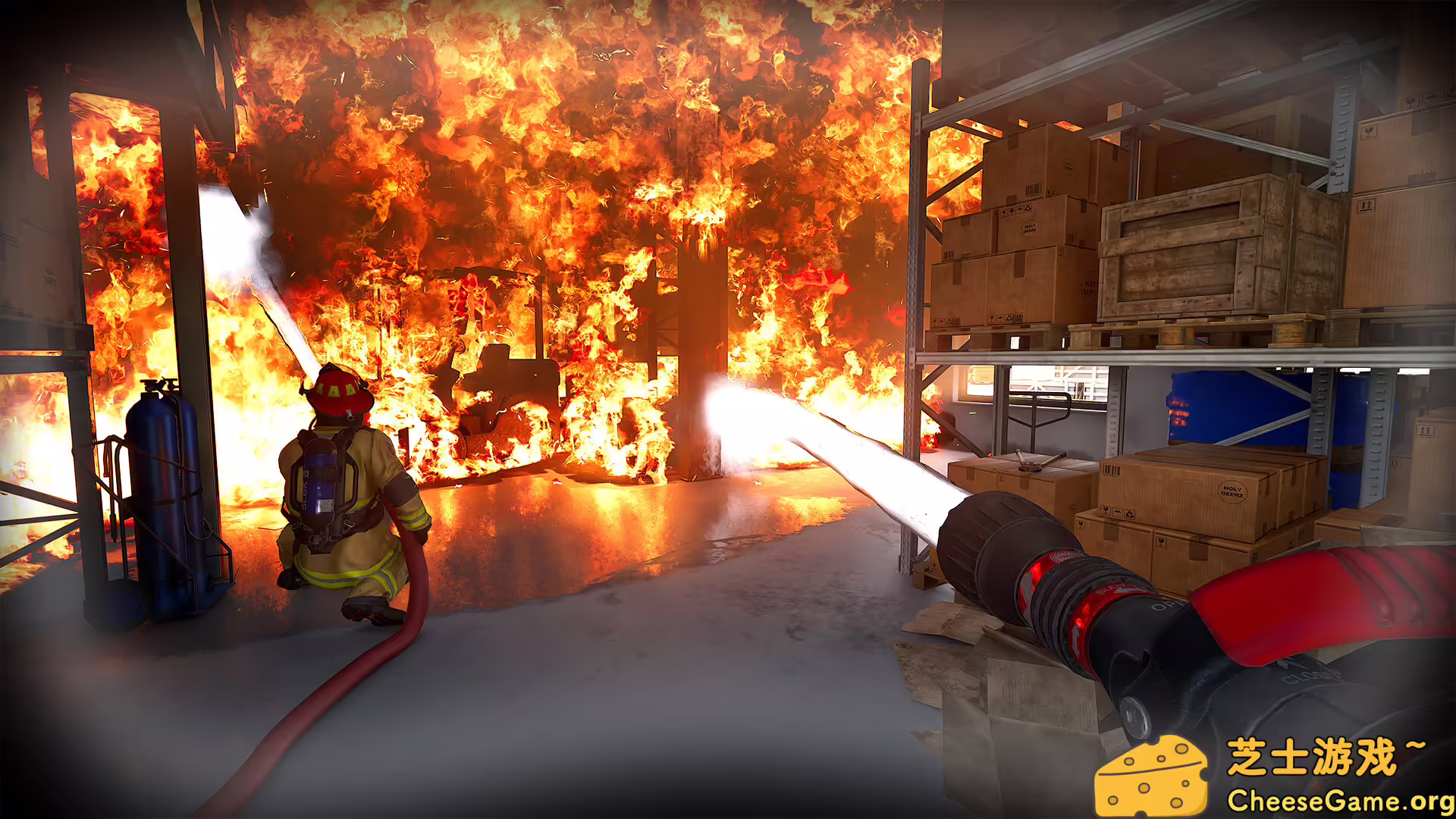 图片[2] [PC]消防模拟：火苗燃动/Firefighting Simulator: Ignite/支持网络联机 | 学习版单机游戏截图-CheeseGame-芝士游戏