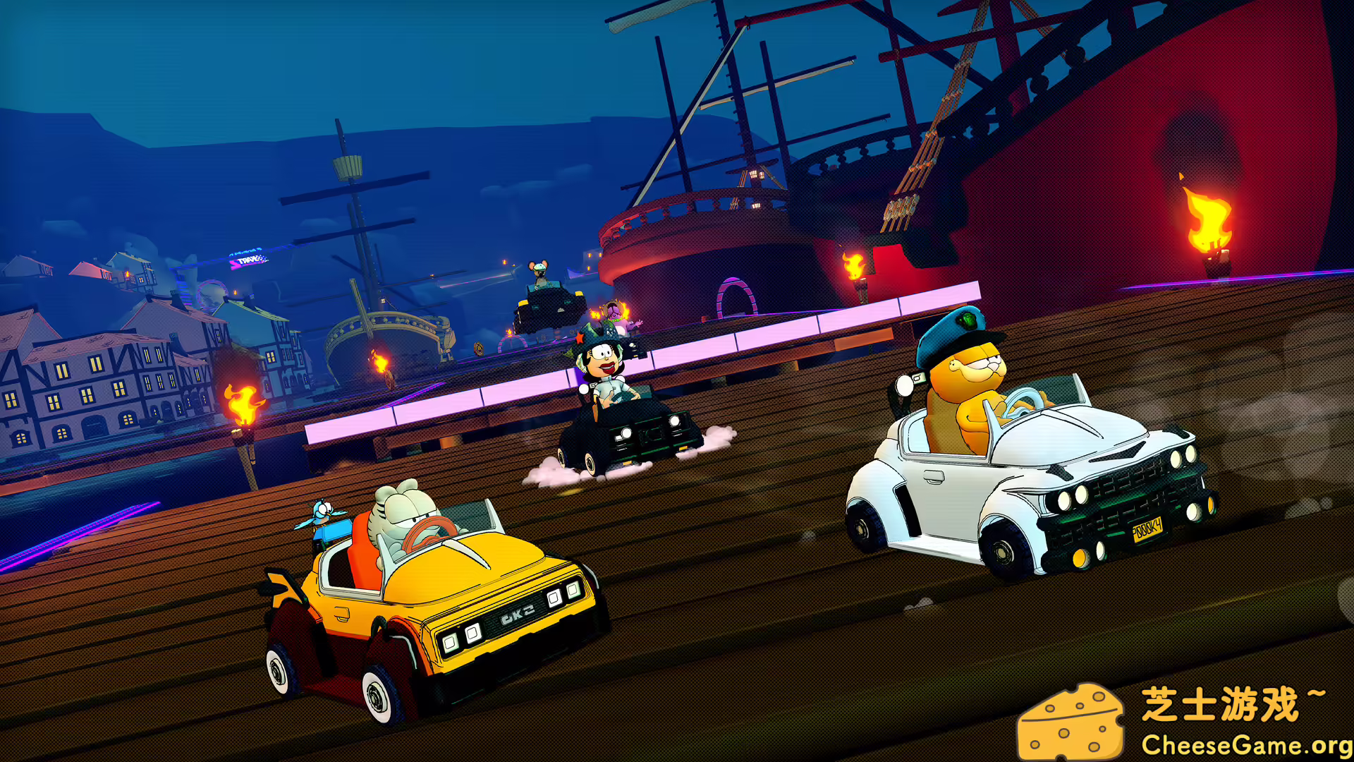 图片[3] [PC]加菲猫卡丁车2：无限漂移/Garfield Kart 2 - All You Can Drift | 学习版单机游戏截图-CheeseGame-芝士游戏