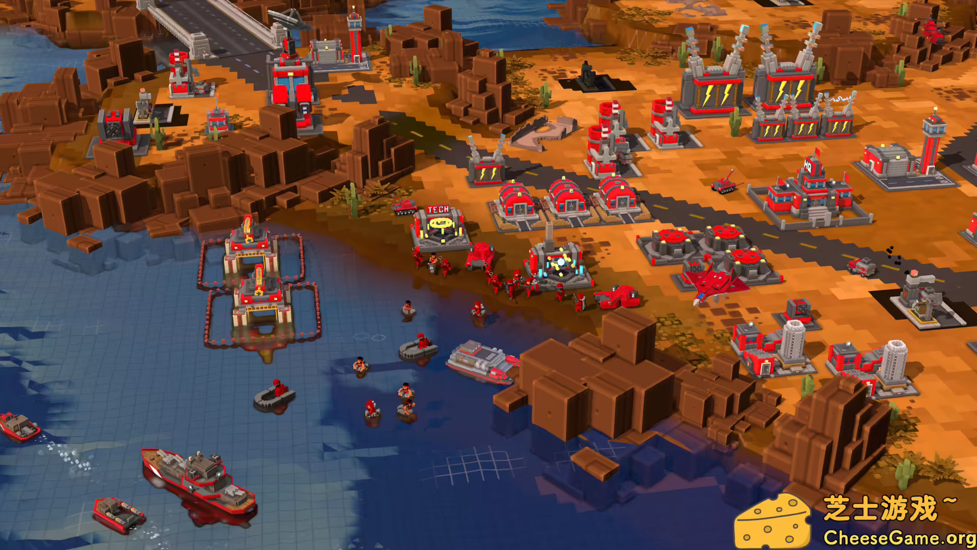 图片[1] [PC]九位军团：战争再临/9-Bit Armies: A Bit Too Far | 学习版单机游戏截图-CheeseGame-芝士游戏