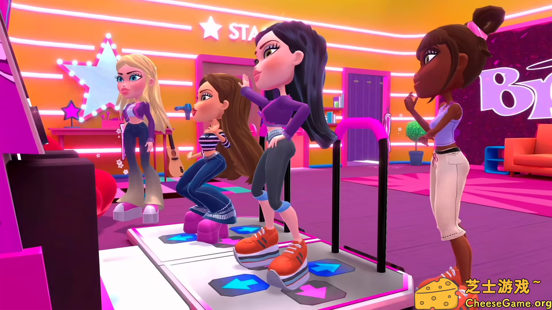 图片[3] [PC]贝兹：节奏与风格/Bratz Rhythm & Style | 学习版单机游戏截图-CheeseGame-芝士游戏