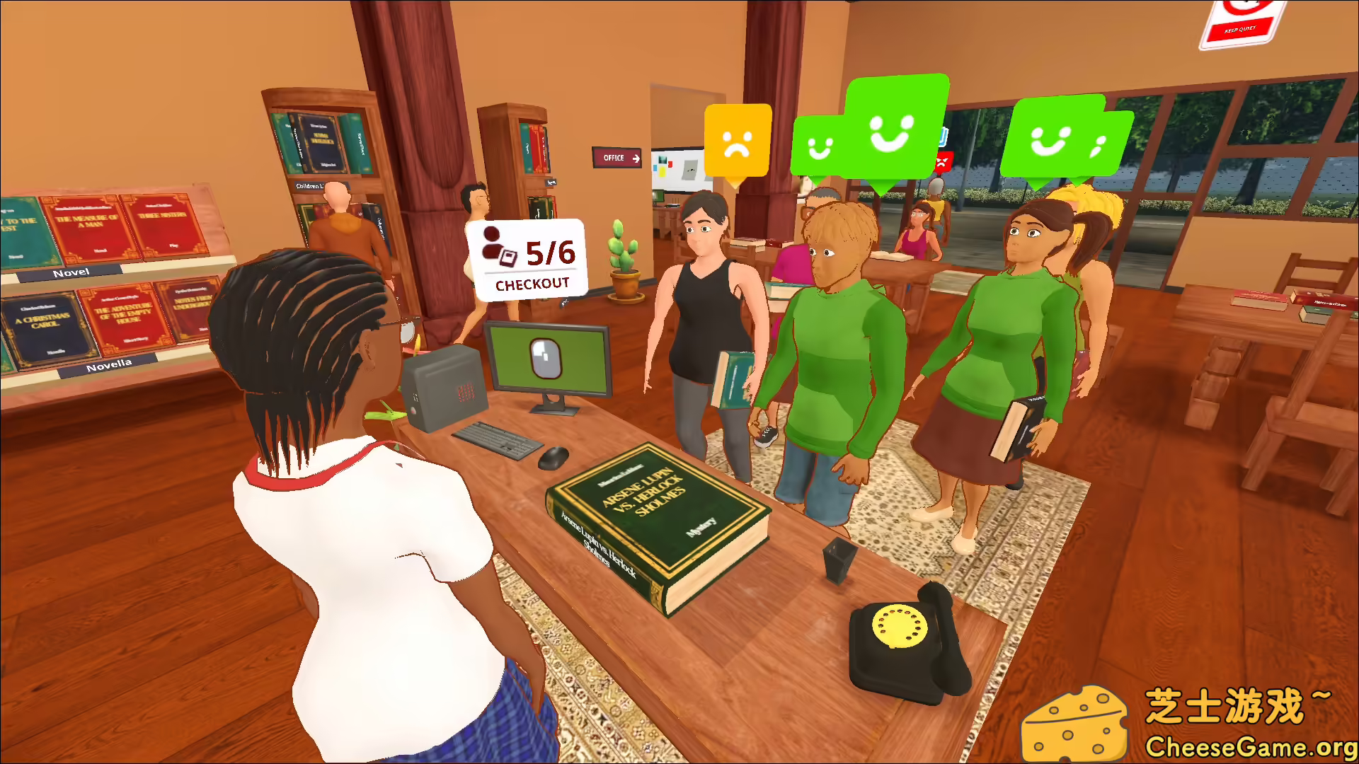 图片[5] [PC]书境：图书馆管理员模拟器/LIBRITOPIA: Librarian Simulator | 学习版单机游戏免费下载-CheeseGame-芝士游戏