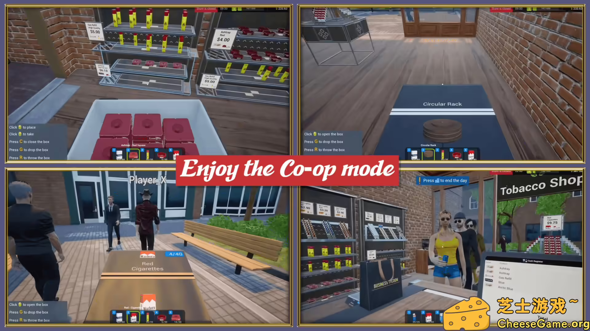 图片[2] [PC]烟店模拟器/Tobacco Shop Simulator | 学习版单机游戏免费下载-CheeseGame-芝士游戏