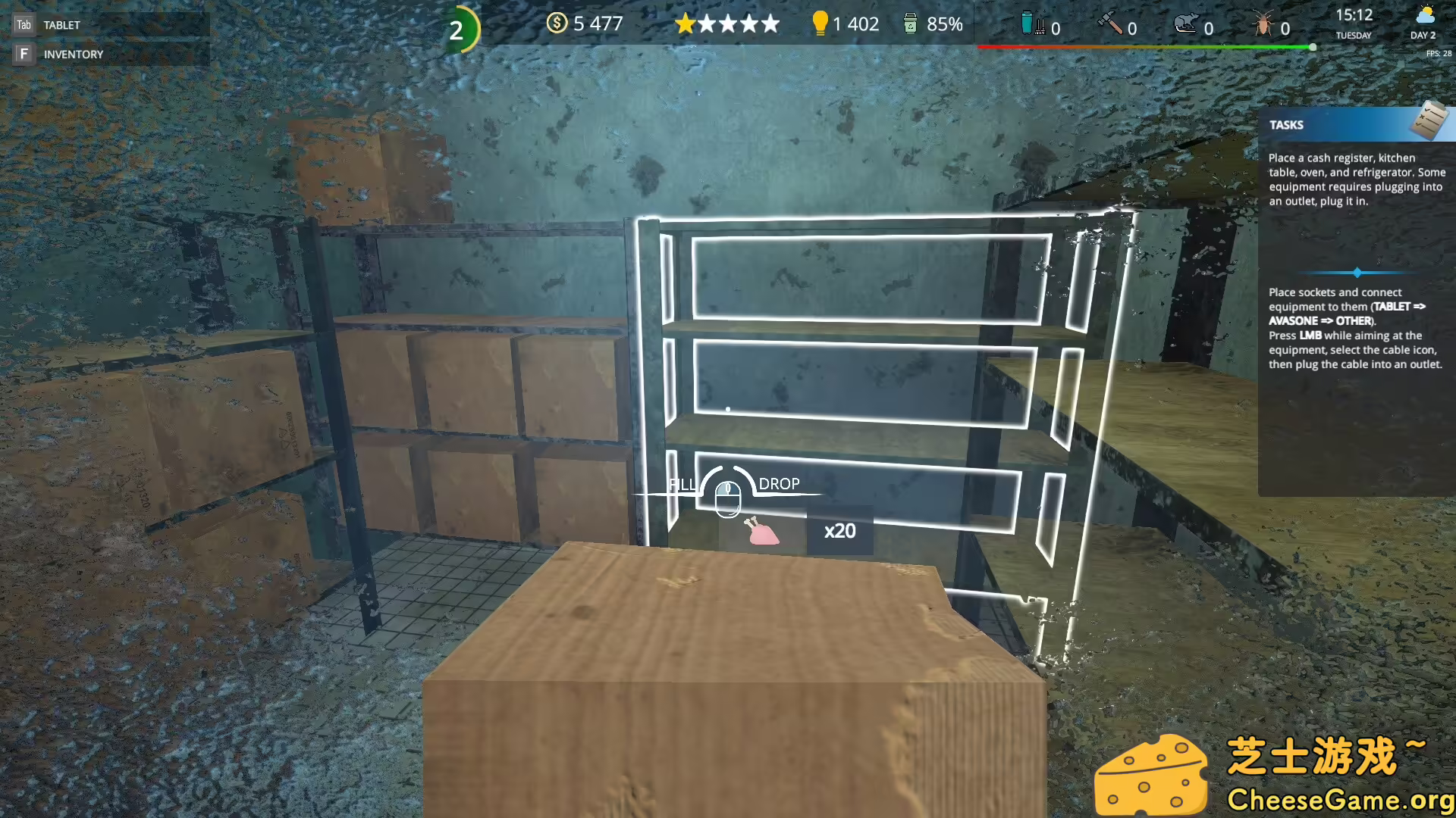 图片[2] [PC]咖啡馆老板模拟/Cafe Owner Simulator | 学习版单机游戏免费下载-CheeseGame-芝士游戏