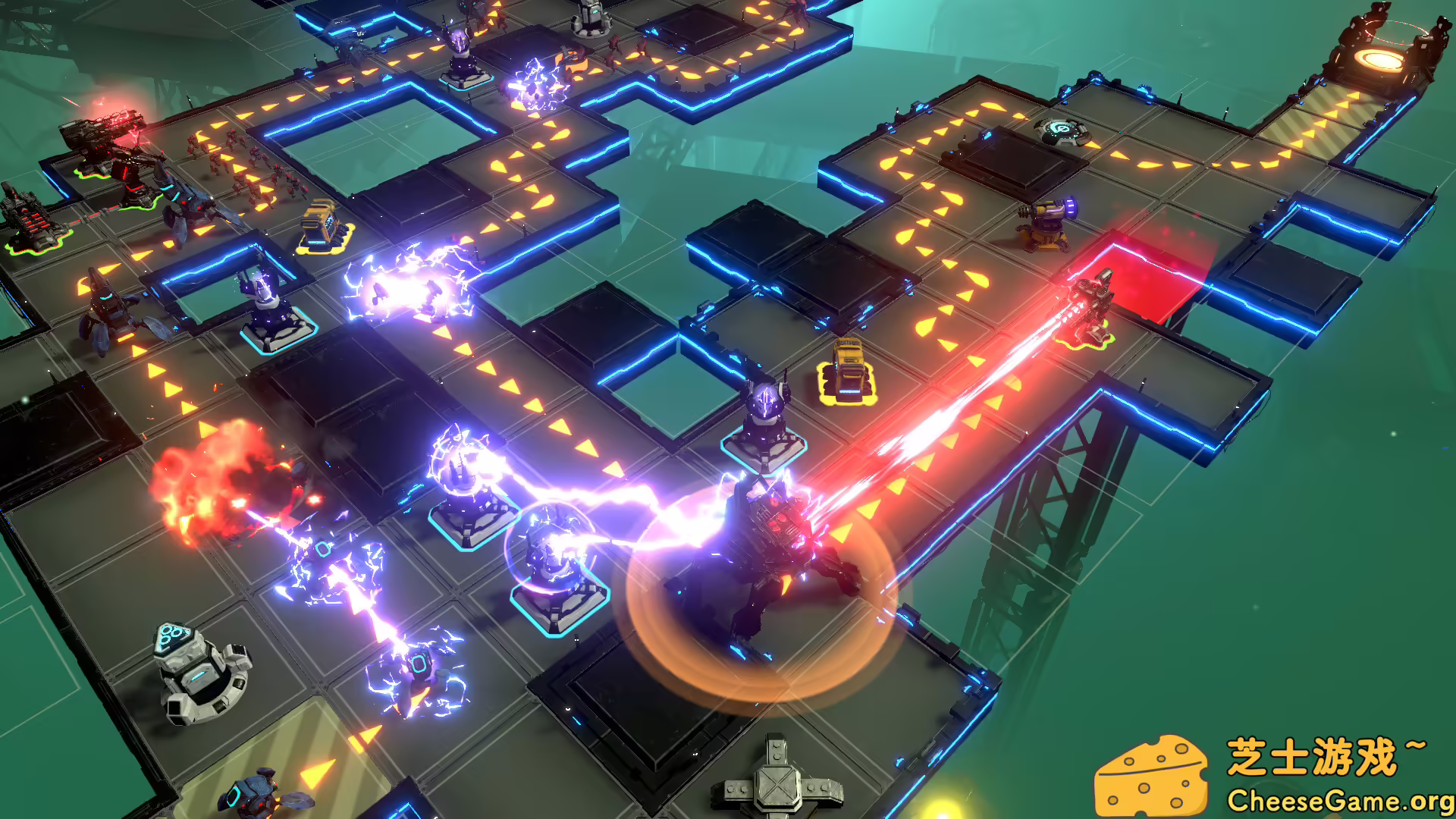 图片[1] [PC]铁壁矩阵：轴突塔防/Axon TD: Uprising | 学习版单机游戏免费下载-CheeseGame-芝士游戏