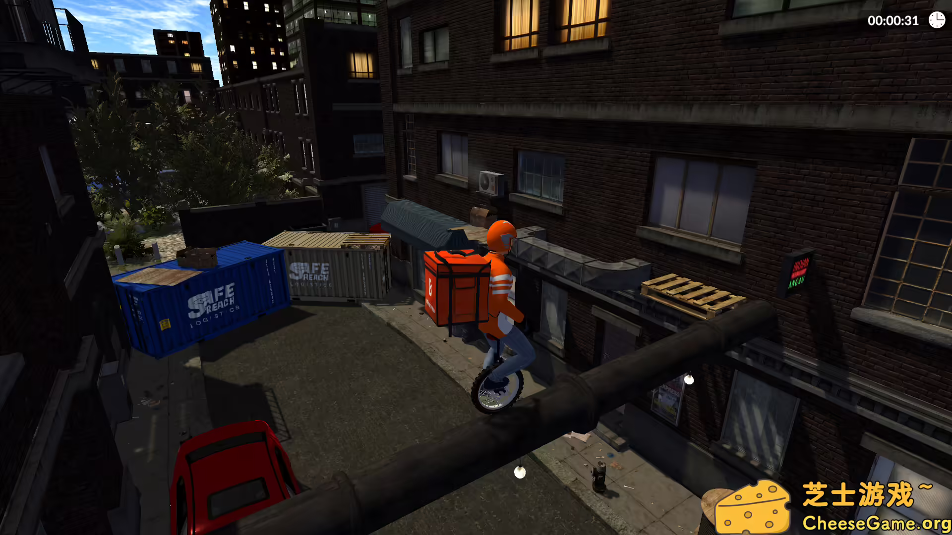 图片[1] [PC]独轮车披萨时间！/Unicycle Pizza Time! | 学习版单机游戏免费下载-CheeseGame-芝士游戏