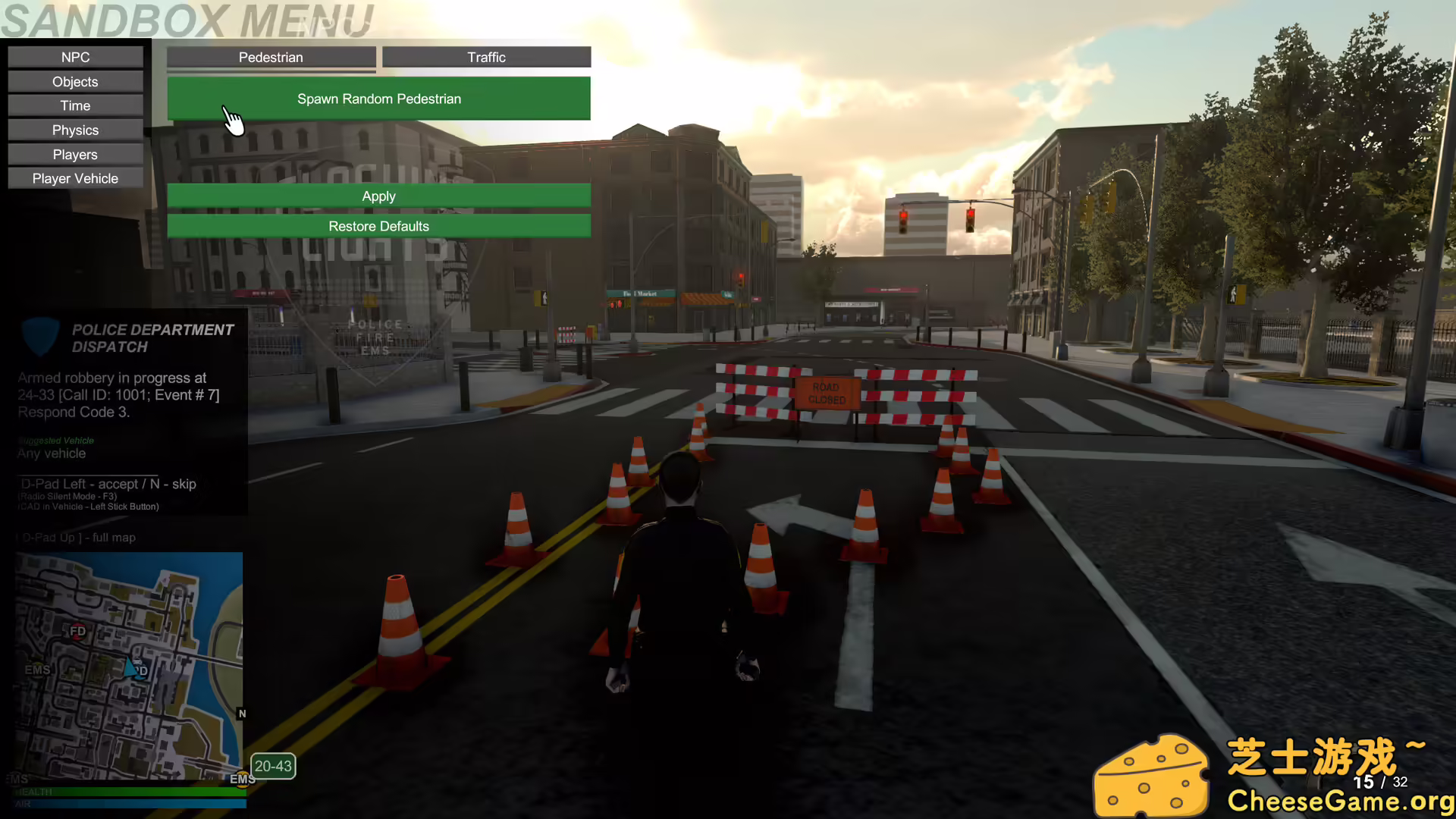 图片[4] [PC]消防模拟/警情模拟/急救模拟/Flashing Lights - Police, Firefighting, Emergency Services Simulator | 学习版单机游戏免费下载-CheeseGame-芝士游戏