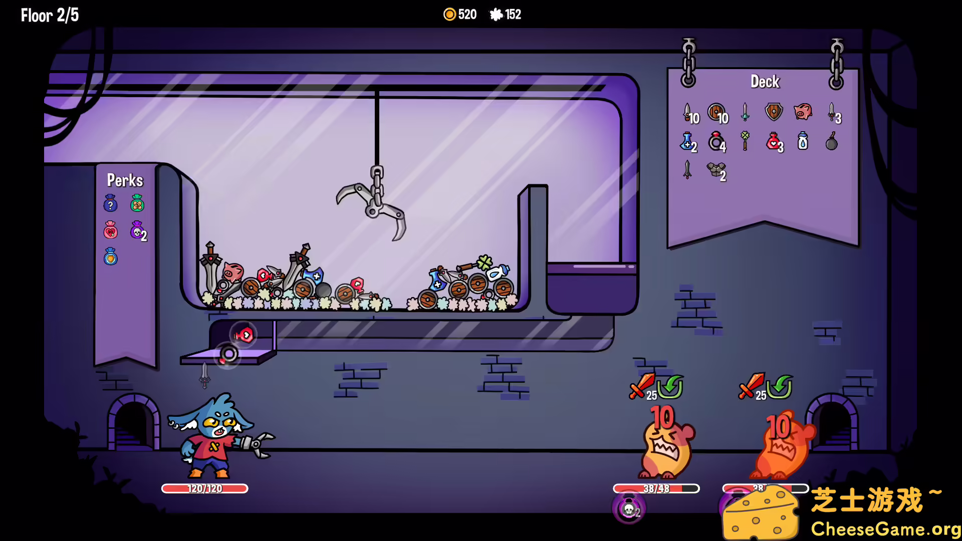 图片[1] [PC]抓抓地牢/Dungeon Clawler | 学习版单机游戏免费下载-CheeseGame-芝士游戏