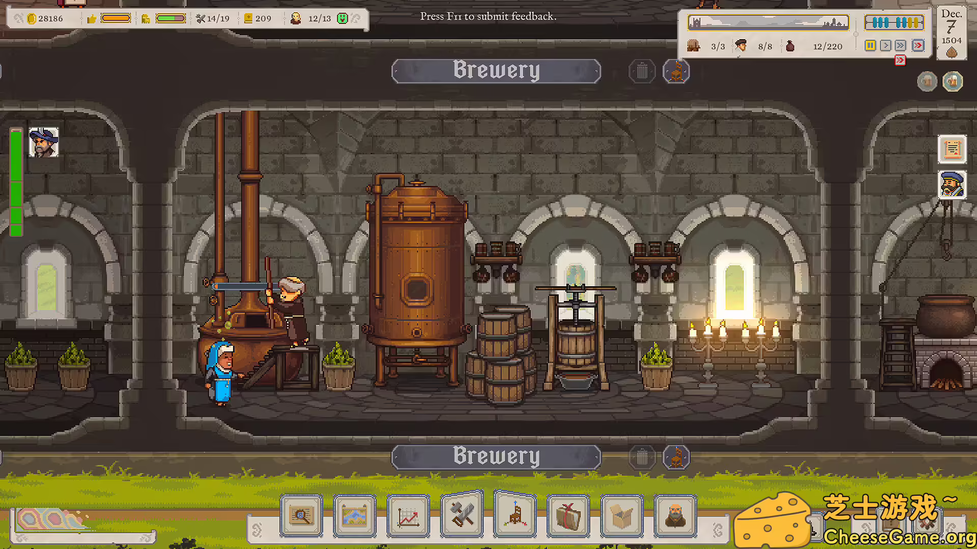 图片[4] [PC]修道院酿酒大亨/Ale Abbey - Monastery Brewery Tycoon | 学习版单机游戏免费下载-CheeseGame-芝士游戏