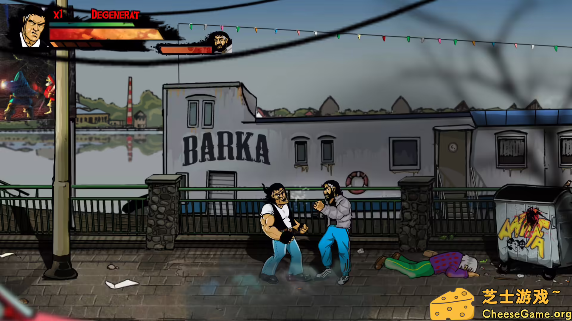 图片[2] [PC]瘦子和弗兰科：暴力的拳头/Skinny & Franko: Fists of Violence | 学习版单机游戏免费下载-CheeseGame-芝士游戏