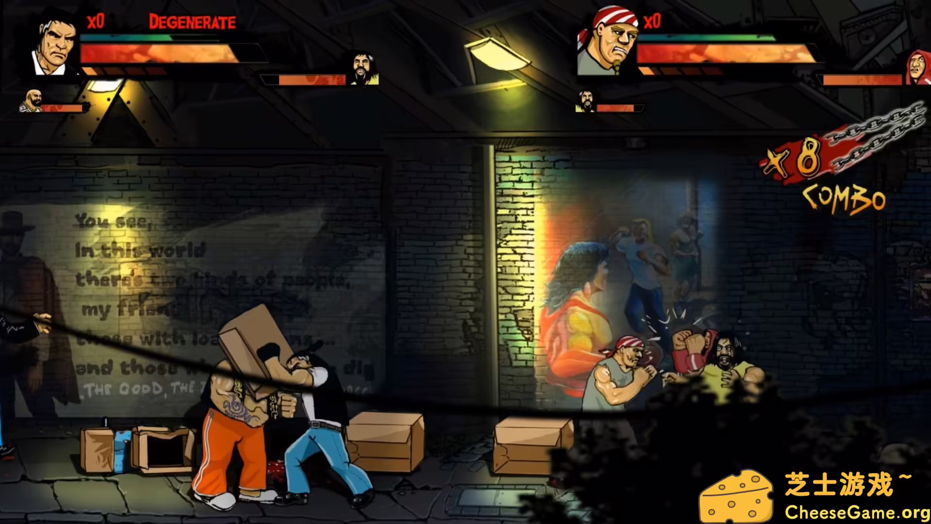 图片[3] [PC]瘦子和弗兰科：暴力的拳头/Skinny & Franko: Fists of Violence | 学习版单机游戏免费下载-CheeseGame-芝士游戏