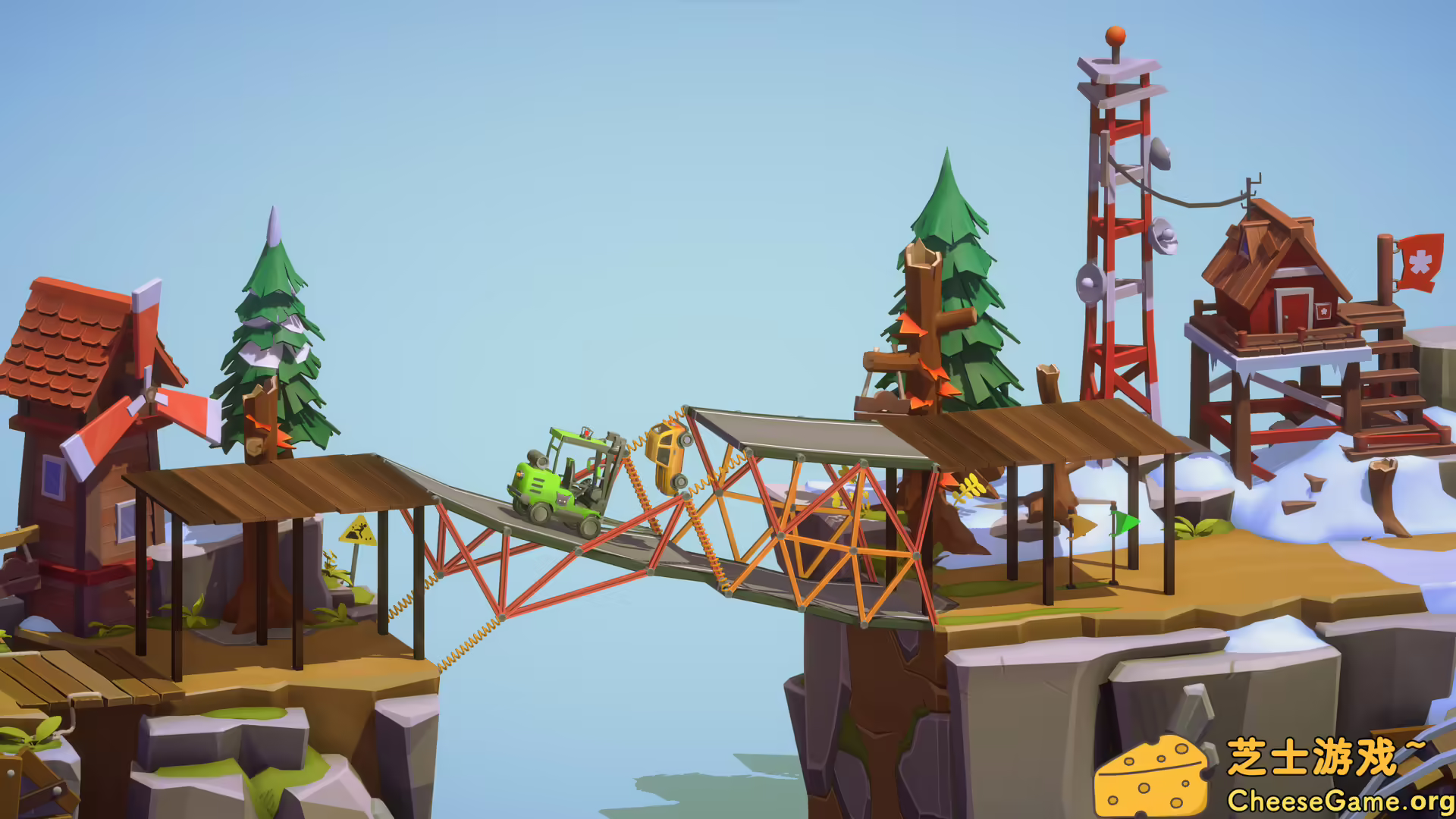 图片[3] [PC]桥梁建筑师3/Poly Bridge 3 | 学习版单机游戏免费下载-CheeseGame-芝士游戏