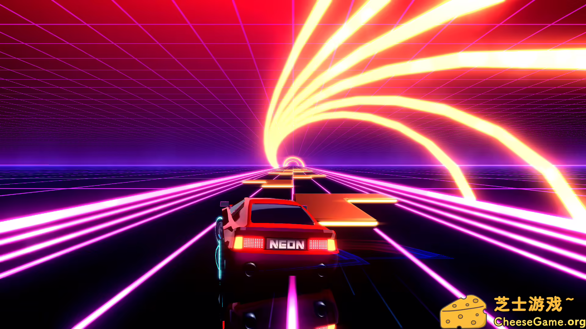 图片[2] [PC]霓虹飞车/Neon Drive | 学习版单机游戏免费下载-CheeseGame-芝士游戏