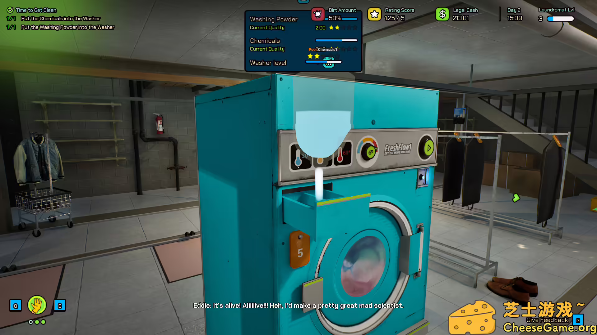 图片[4] [PC]洗衣店模拟器/Laundering Simulator - Clean Cash and Laundry | 学习版单机游戏免费下载-CheeseGame-芝士游戏