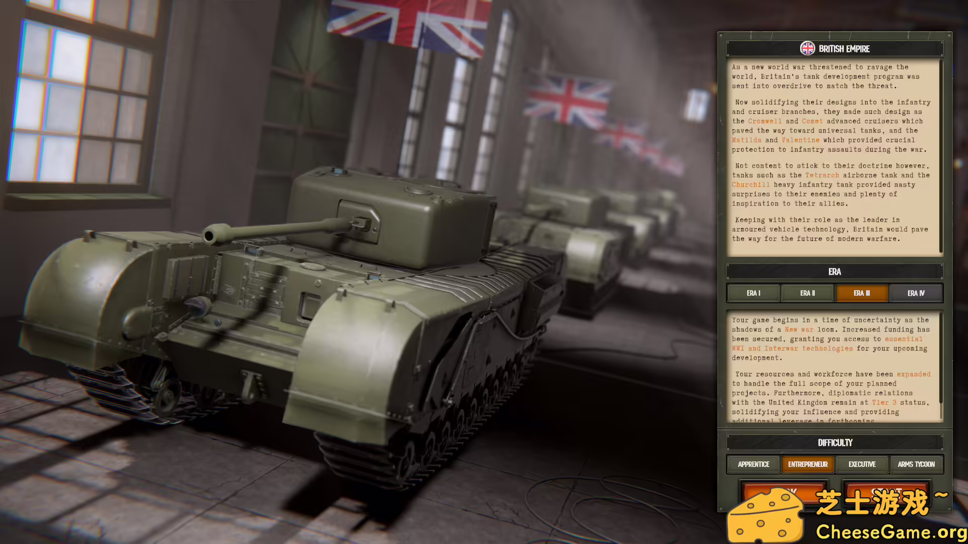 图片[1] [PC]军火贸易大亨：坦克/Arms Trade Tycoon: Tanks | 学习版单机游戏免费下载-CheeseGame-芝士游戏