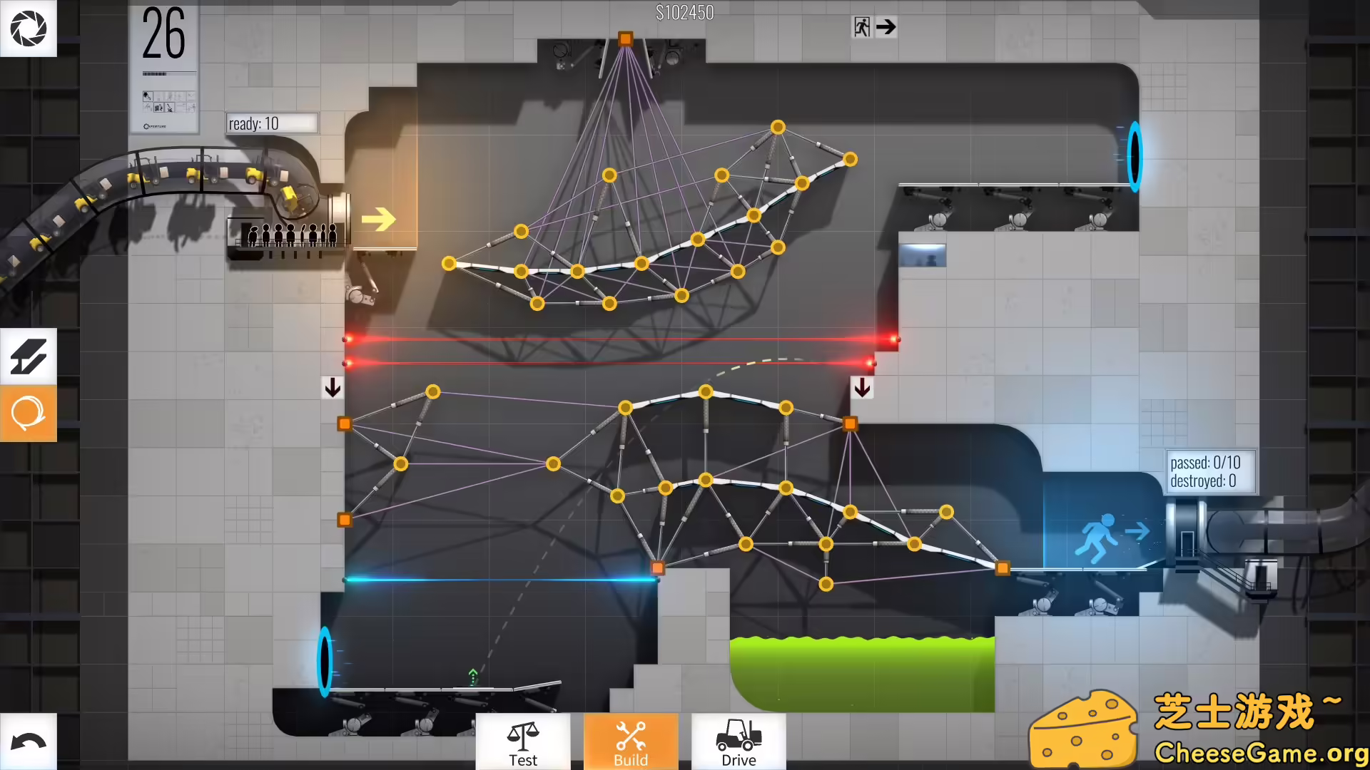 图片[3] [PC]桥梁工程师传送门/Bridge Constructor Portal | 学习版单机游戏免费下载-CheeseGame-芝士游戏