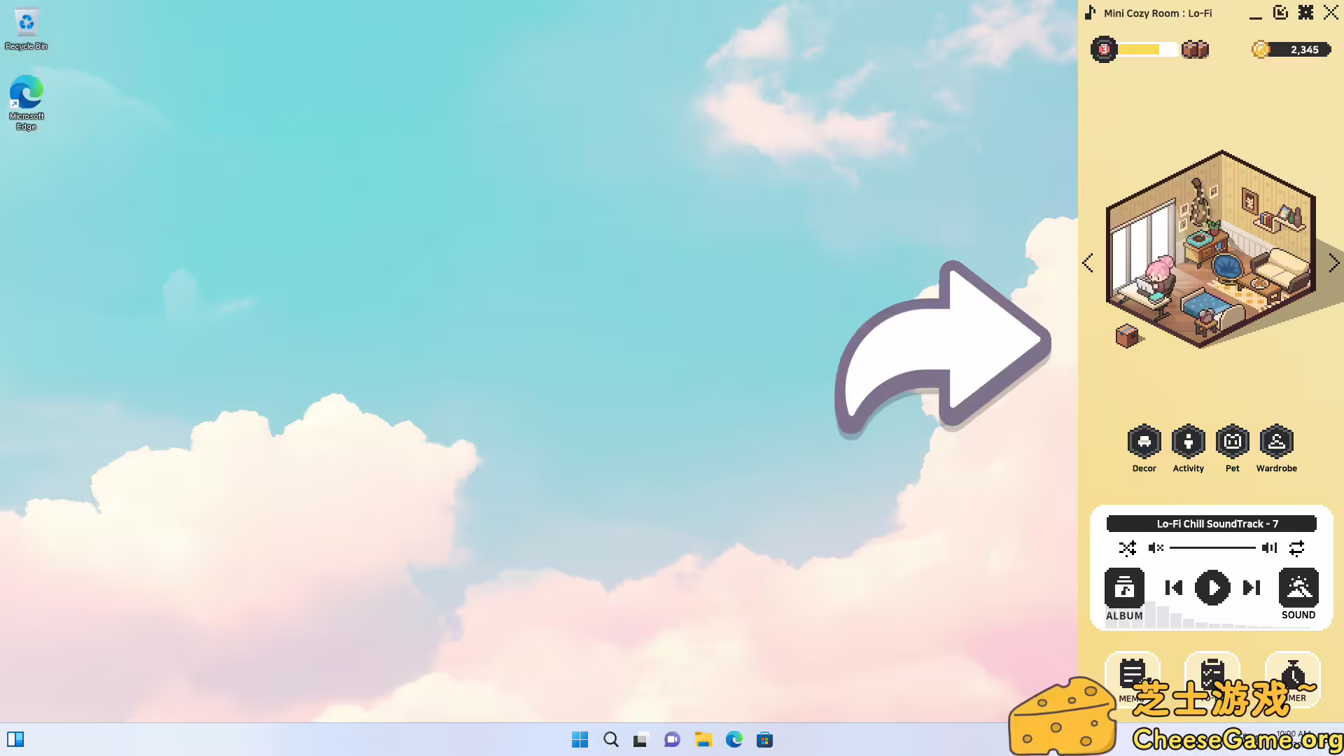 图片[1] [PC]迷你舒适房间：Lo-Fi/Mini Cozy Room: Lo-Fi | 学习版单机游戏免费下载-CheeseGame-芝士游戏