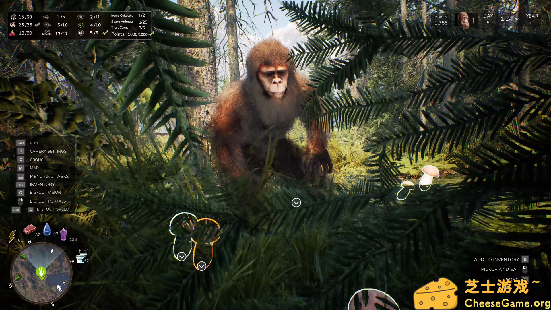 图片[1] [PC]大脚怪生活/Bigfoot Life | 学习版单机游戏免费下载-CheeseGame-芝士游戏