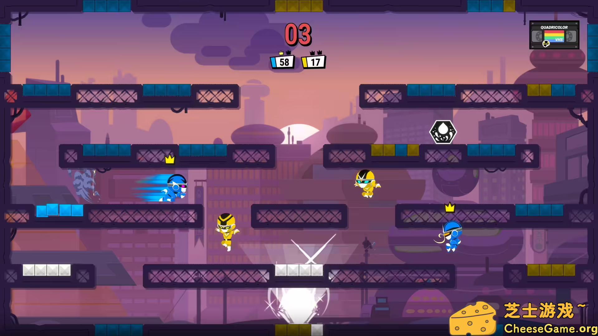 图片[1] [PC]超级战队：色彩英雄/QUADRICOLOR: Ultra Sentai Color Ranger | 学习版单机游戏免费下载-CheeseGame-芝士游戏