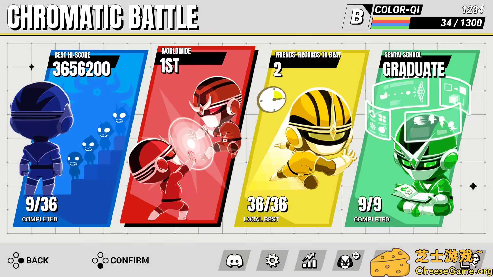 图片[5] [PC]超级战队：色彩英雄/QUADRICOLOR: Ultra Sentai Color Ranger | 学习版单机游戏免费下载-CheeseGame-芝士游戏