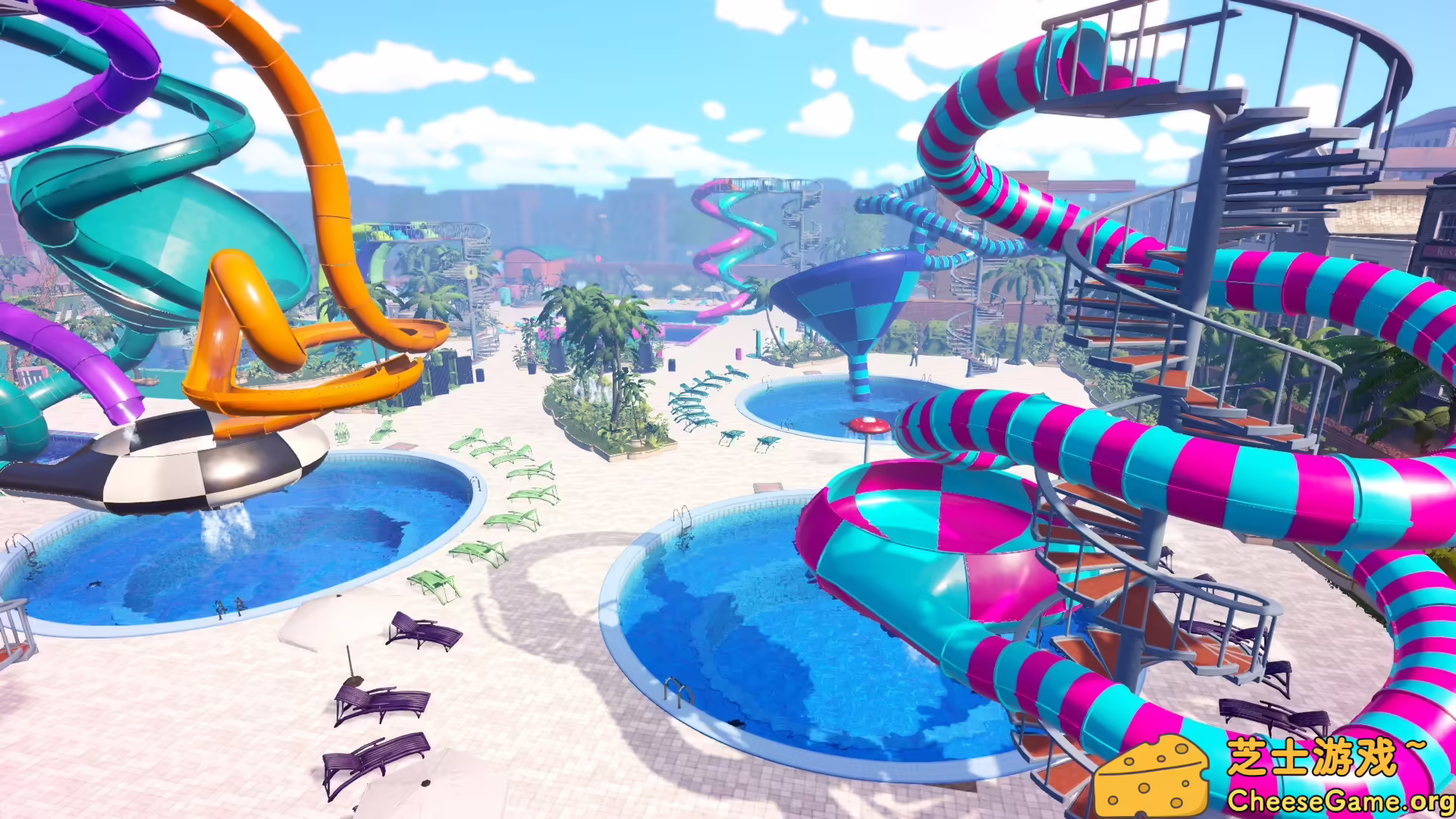 图片[1] [PC]水上乐园模拟器/Waterpark Simulator | 学习版单机游戏免费下载-CheeseGame-芝士游戏