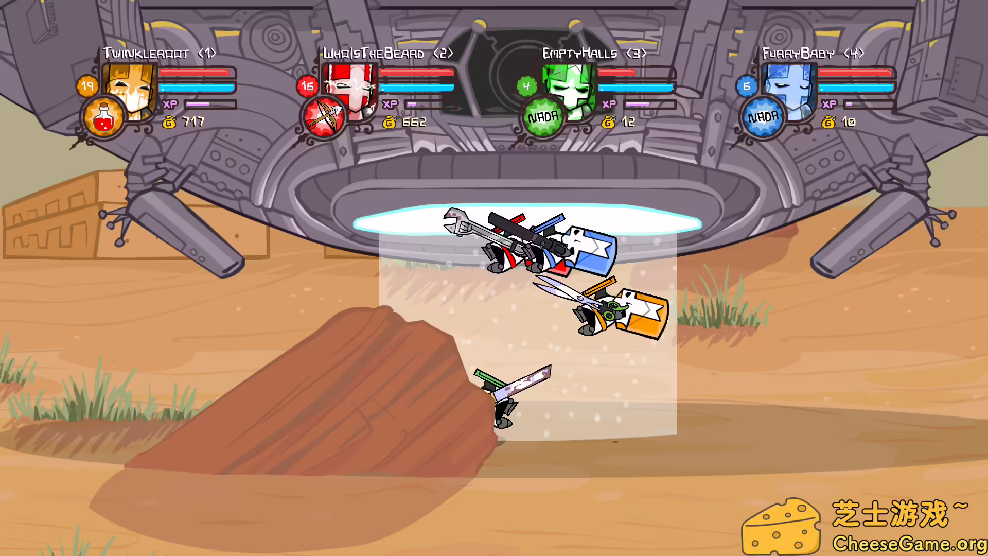 图片[6] [PC]城堡毁灭者/城堡破坏者/Castle Crashers | 学习版单机游戏免费下载-CheeseGame-芝士游戏