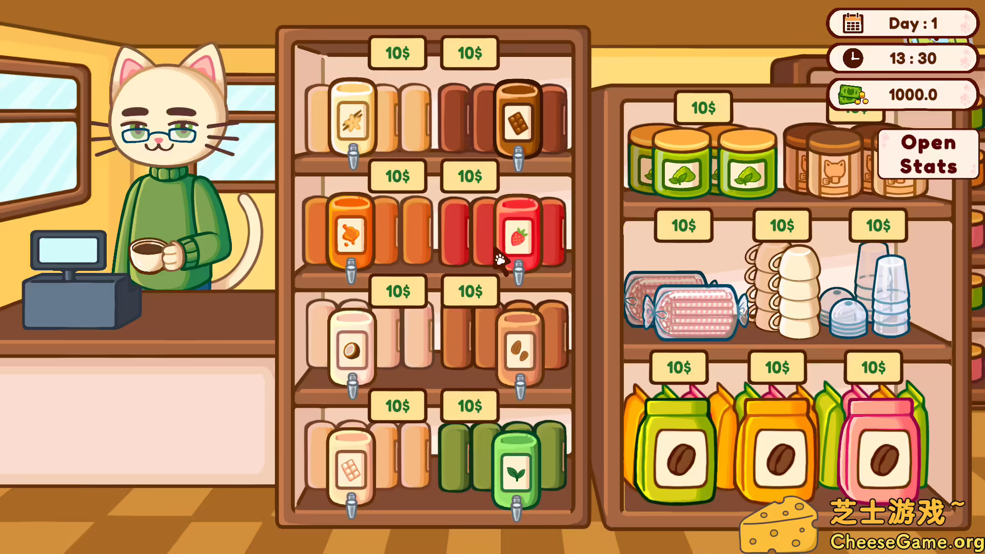 图片[3] [PC]喵喵甜品屋/Cats & Cups | 学习版单机游戏免费下载-CheeseGame-芝士游戏