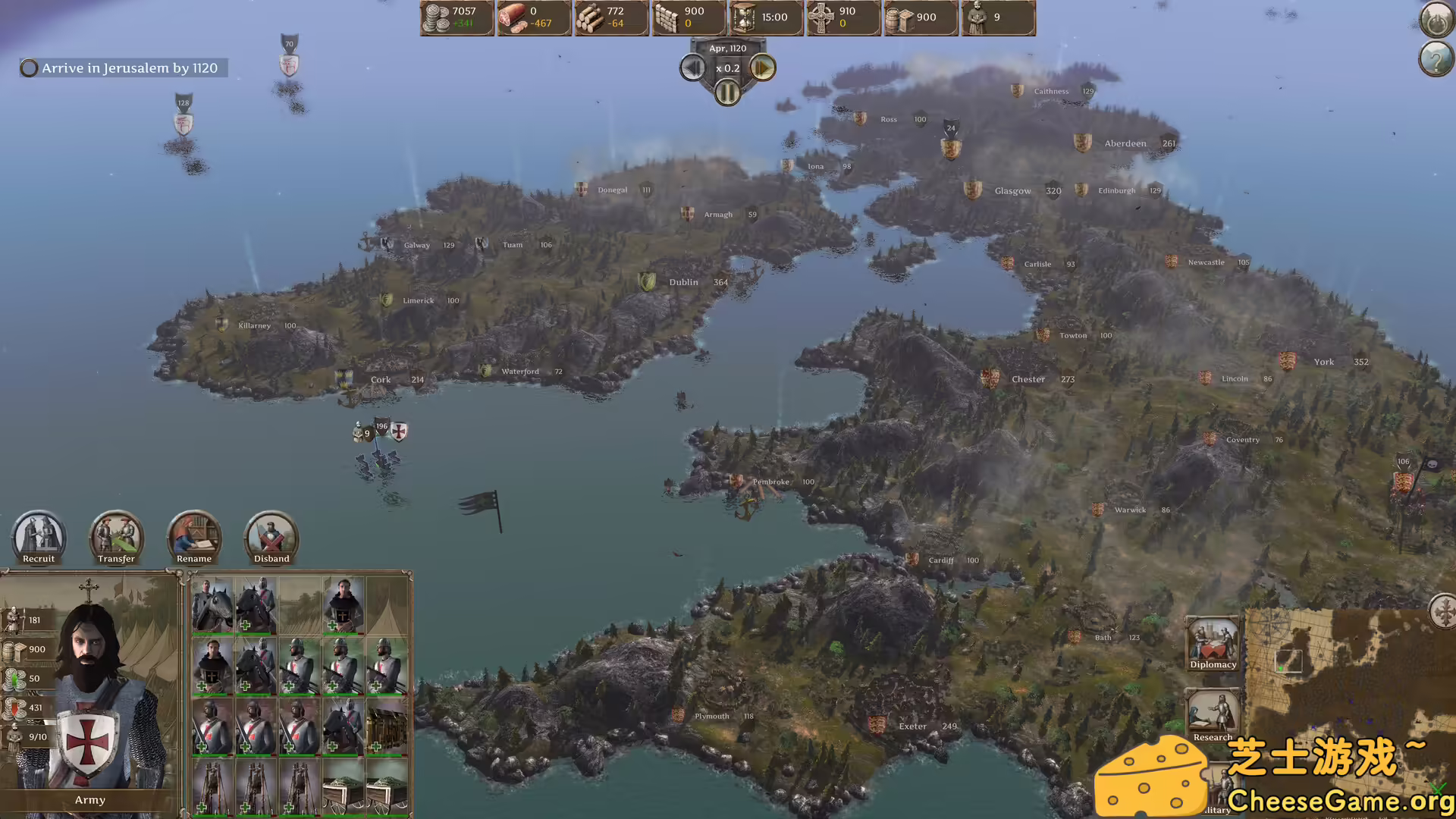 图片[1] [PC]十字军骑士/Knights of the Crusades | 学习版单机游戏免费下载-CheeseGame-芝士游戏