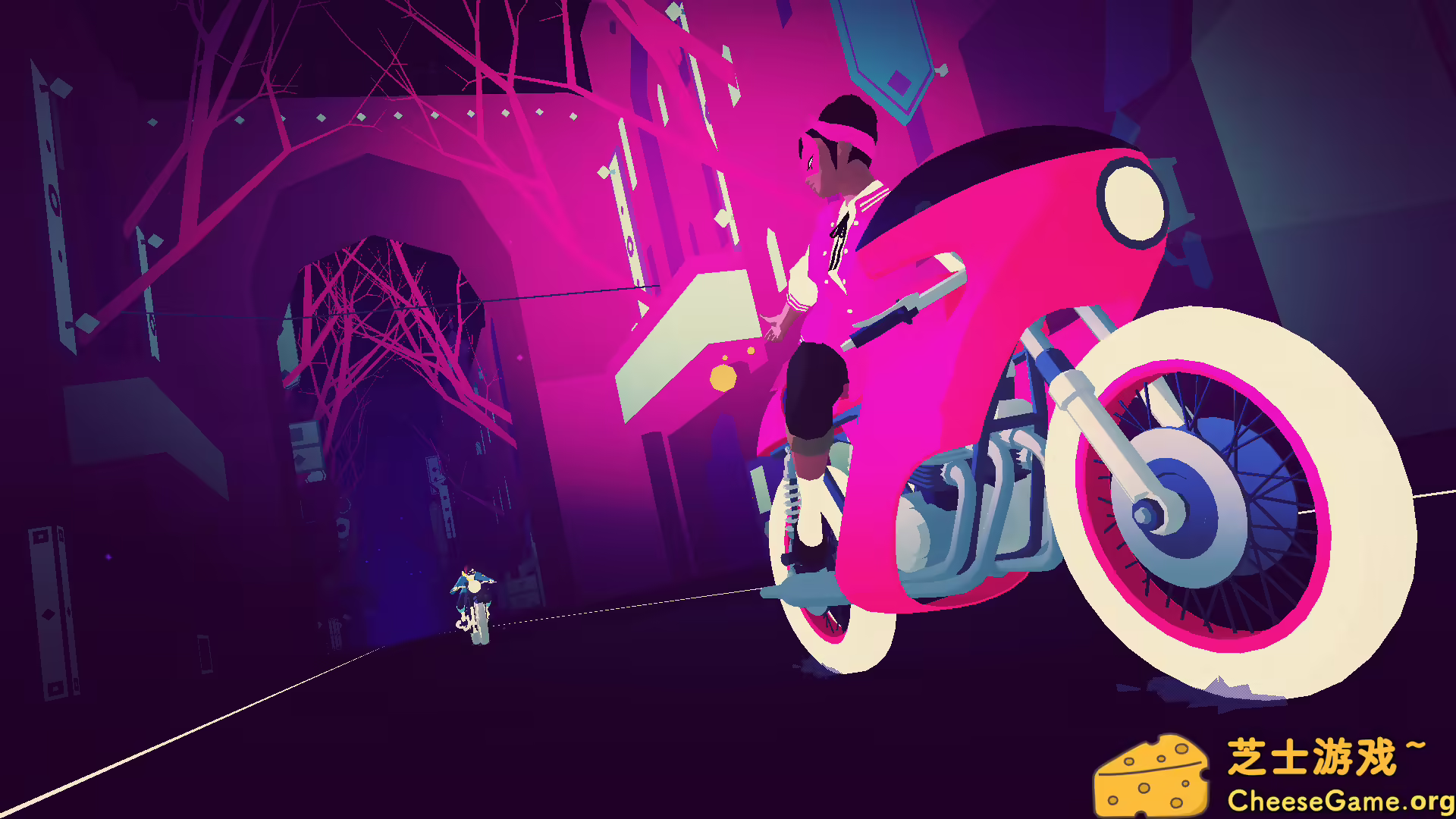 图片[1] [PC]再见狂野之心/Sayonara Wild Hearts | 学习版单机游戏免费下载-CheeseGame-芝士游戏