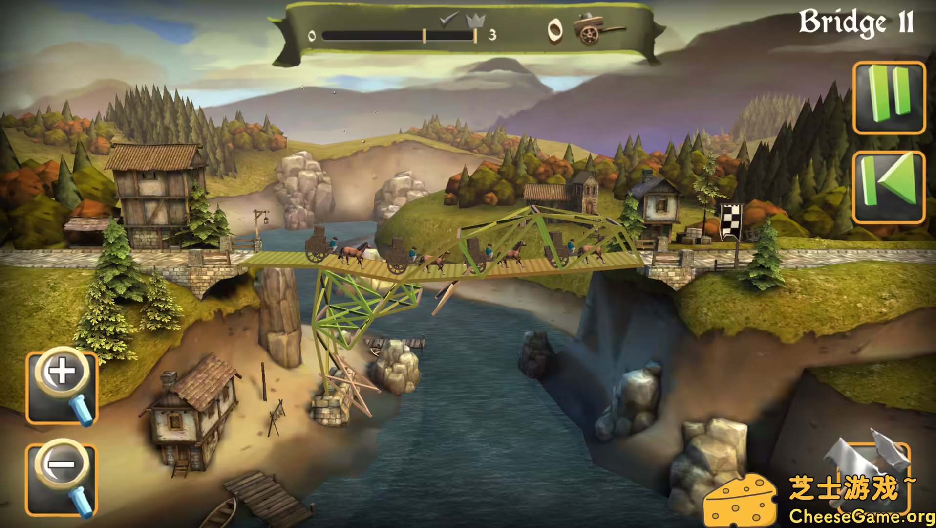 图片[3] [PC]桥梁构造者中世纪/Bridge Constructor Medieval | 学习版单机游戏免费下载-CheeseGame-芝士游戏