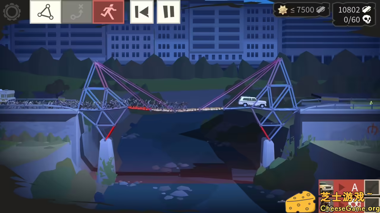 图片[1] [PC]桥梁建造师：行尸走肉/Bridge Constructor: The Walking Dead | 学习版单机游戏免费下载-CheeseGame-芝士游戏