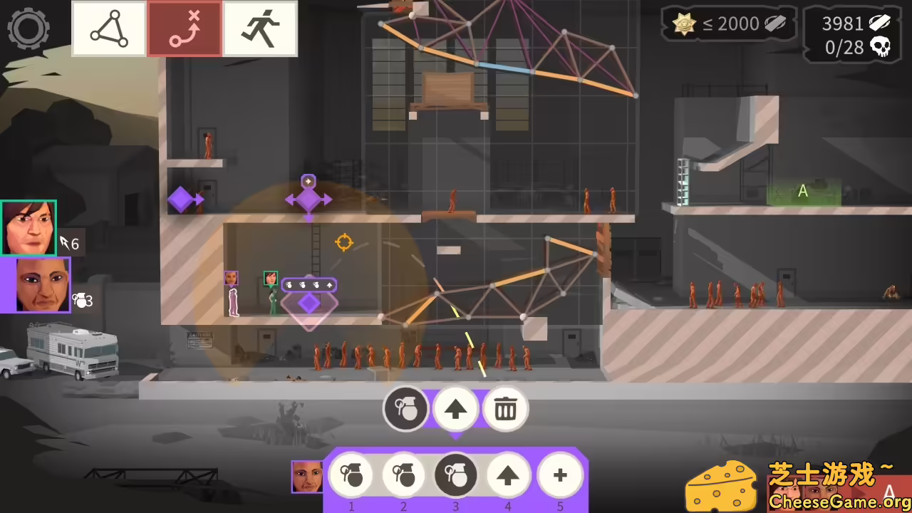 图片[5] [PC]桥梁建造师：行尸走肉/Bridge Constructor: The Walking Dead | 学习版单机游戏免费下载-CheeseGame-芝士游戏