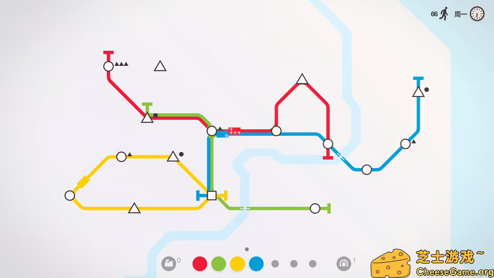 图片[1] [PC]迷你地铁/迷你都市/模拟地铁/Mini Metro | 学习版单机游戏免费下载-CheeseGame-芝士游戏