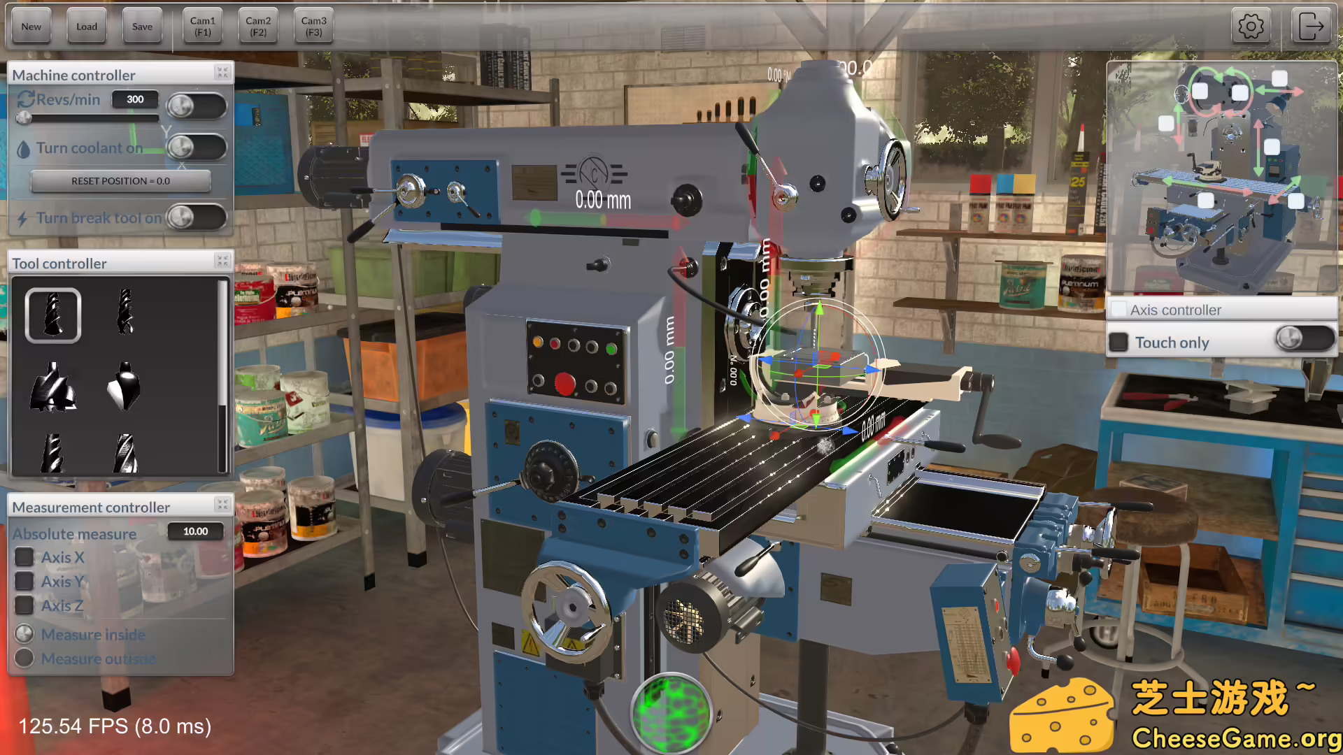 图片[1] [PC]铣削机模拟器/Milling machine simulator | 学习版单机游戏免费下载-CheeseGame-芝士游戏