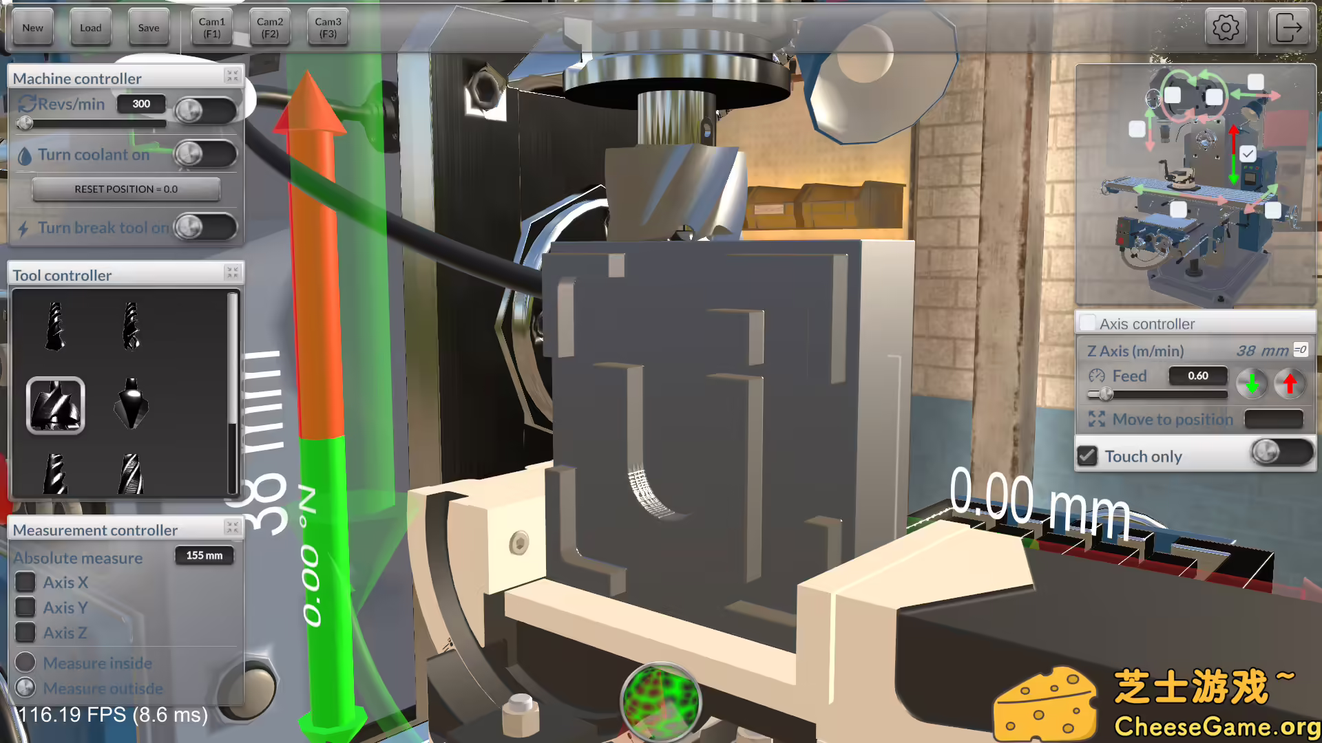 图片[3] [PC]铣削机模拟器/Milling machine simulator | 学习版单机游戏免费下载-CheeseGame-芝士游戏