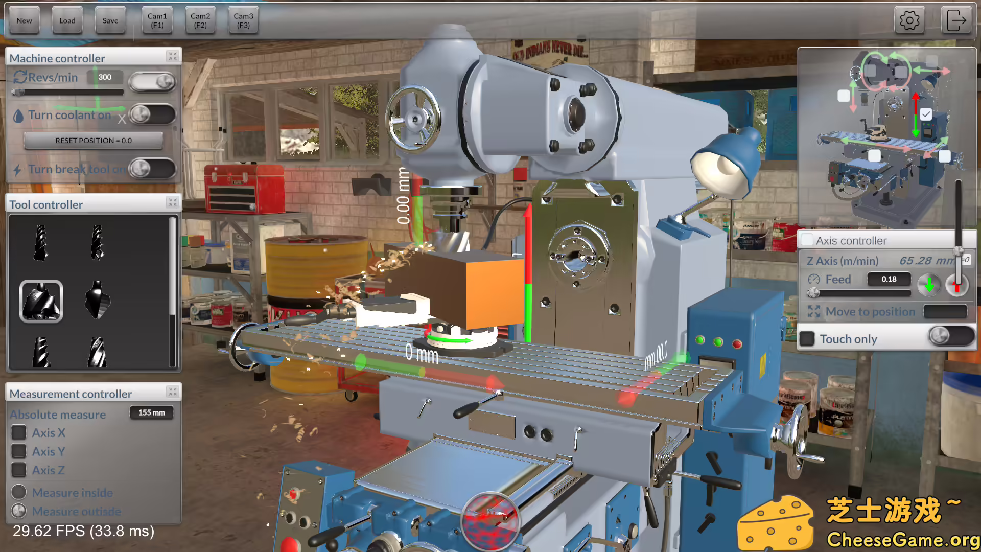 图片[5] [PC]铣削机模拟器/Milling machine simulator | 学习版单机游戏免费下载-CheeseGame-芝士游戏