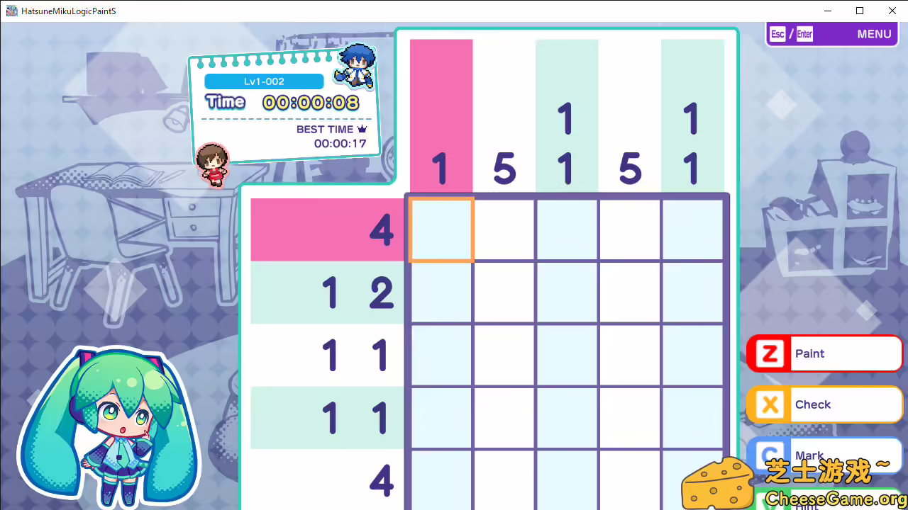 图片[1] [PC]初音未来逻辑绘画S/Hatsune Miku Logic Paint S | 学习版单机游戏免费下载-CheeseGame-芝士游戏