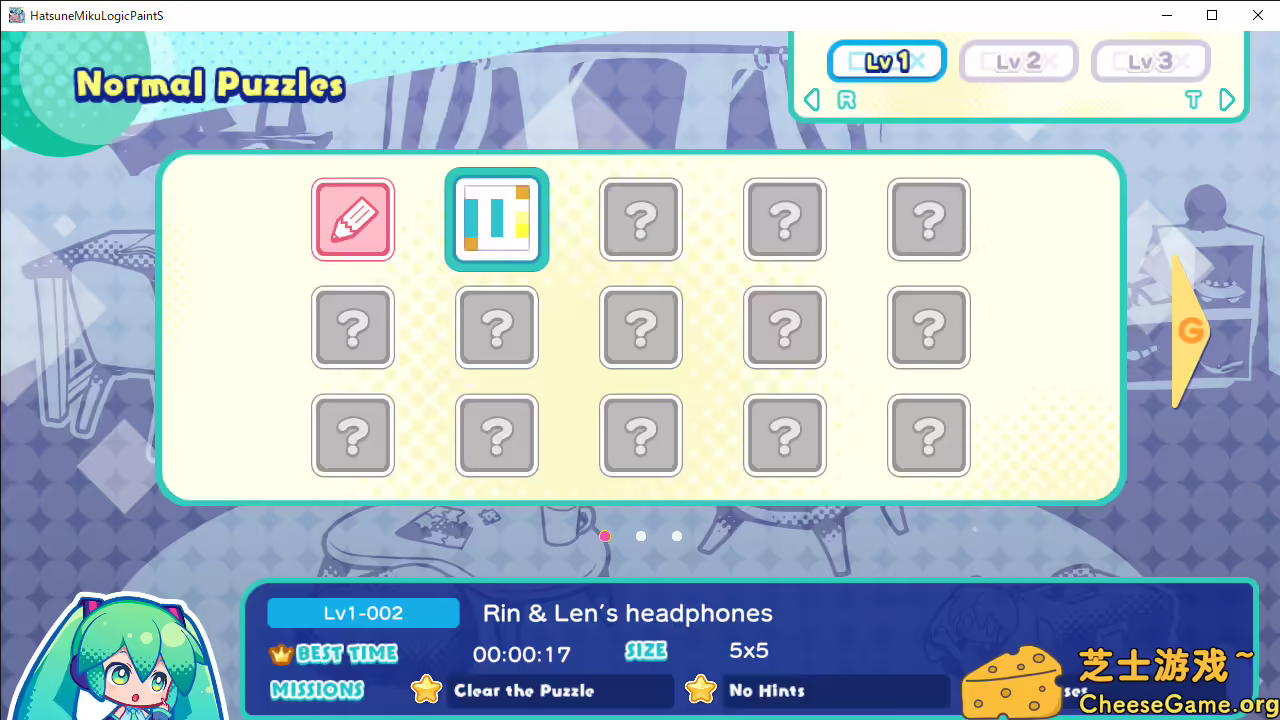 图片[2] [PC]初音未来逻辑绘画S/Hatsune Miku Logic Paint S | 学习版单机游戏免费下载-CheeseGame-芝士游戏