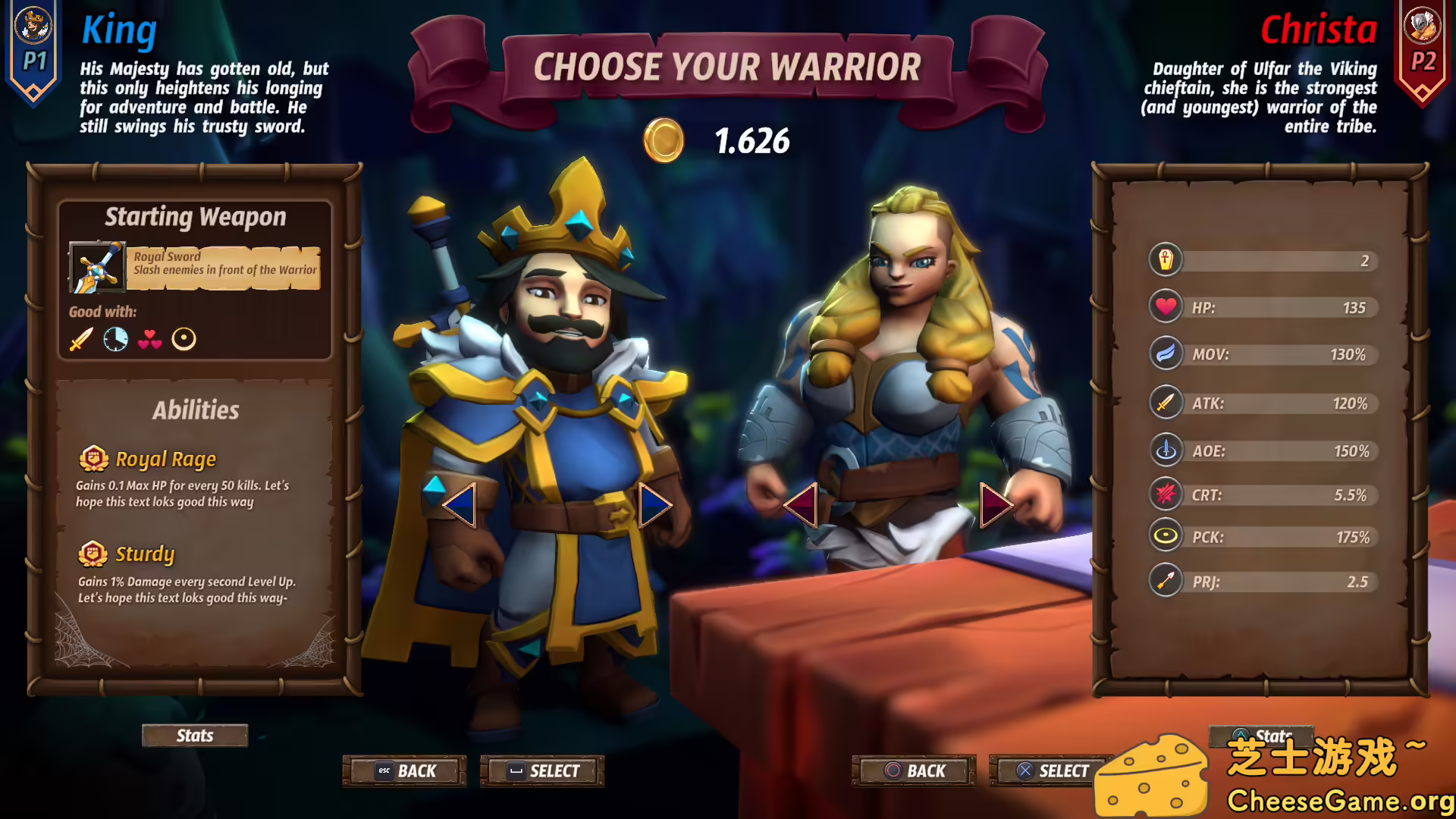 图片[2] [PC]皇家起义幸存者/Royal Revolt Survivors | 学习版单机游戏免费下载-CheeseGame-芝士游戏