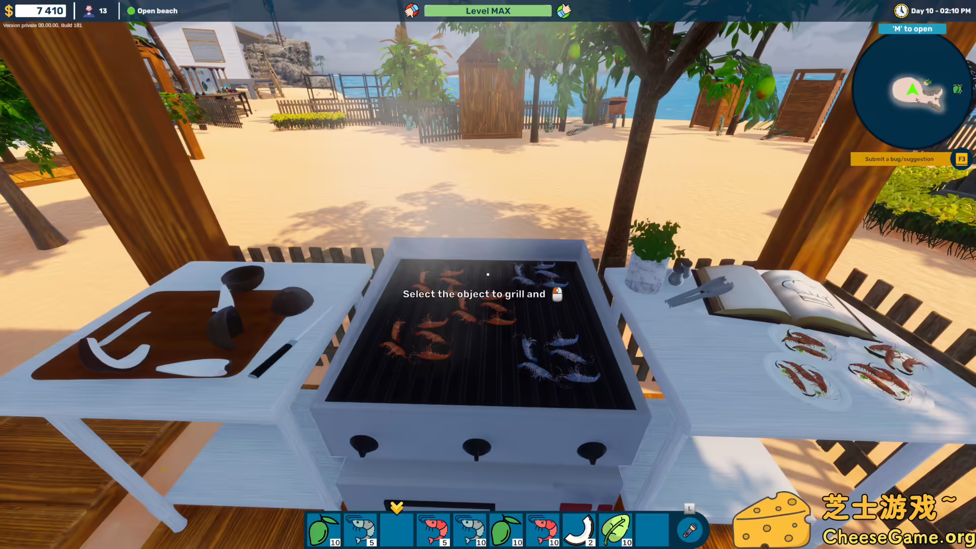 图片[2] [PC]天堂海滩模拟器/Paradise Beach Simulator/支持网络联机 | 学习版单机游戏免费下载-CheeseGame-芝士游戏