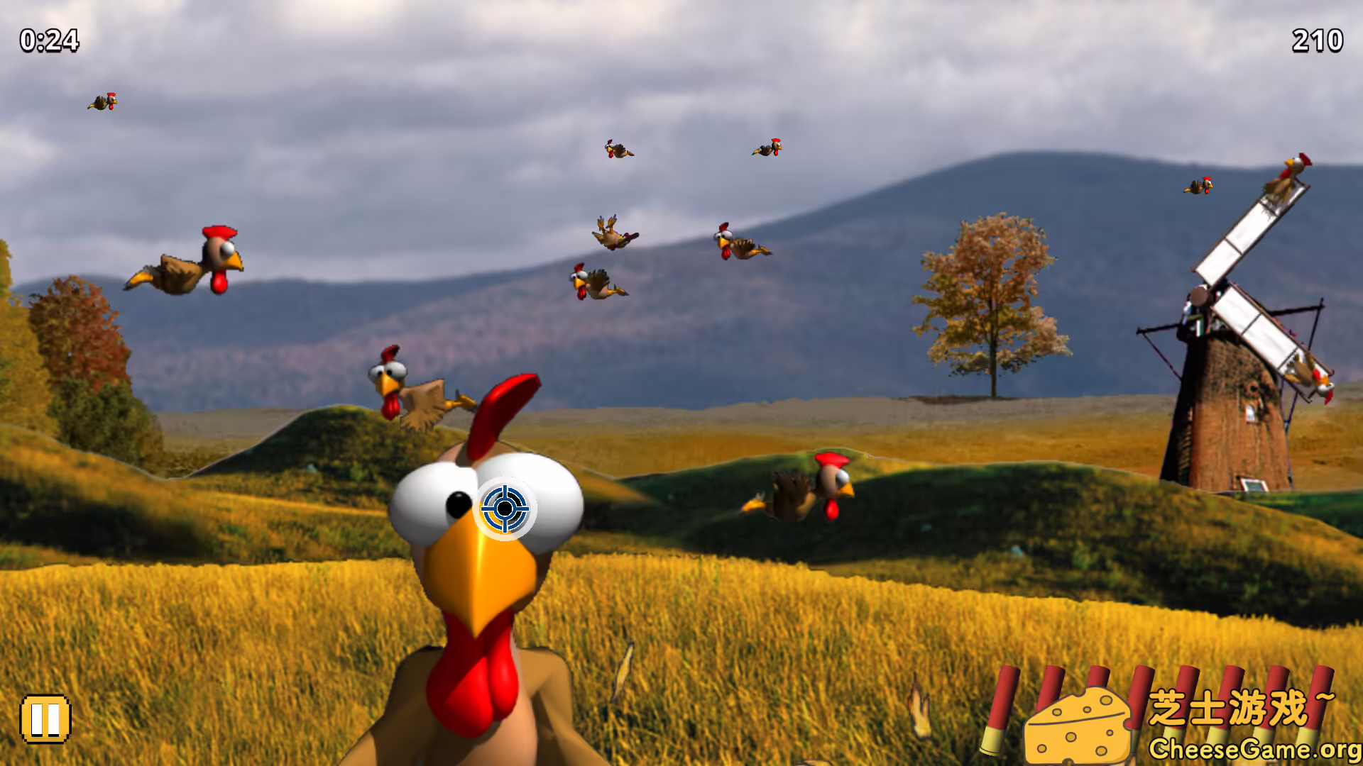 图片[1] [PC]怪鸡枪手 初始版/The Original Moorhuhn Hunt | 学习版单机游戏免费下载-CheeseGame-芝士游戏