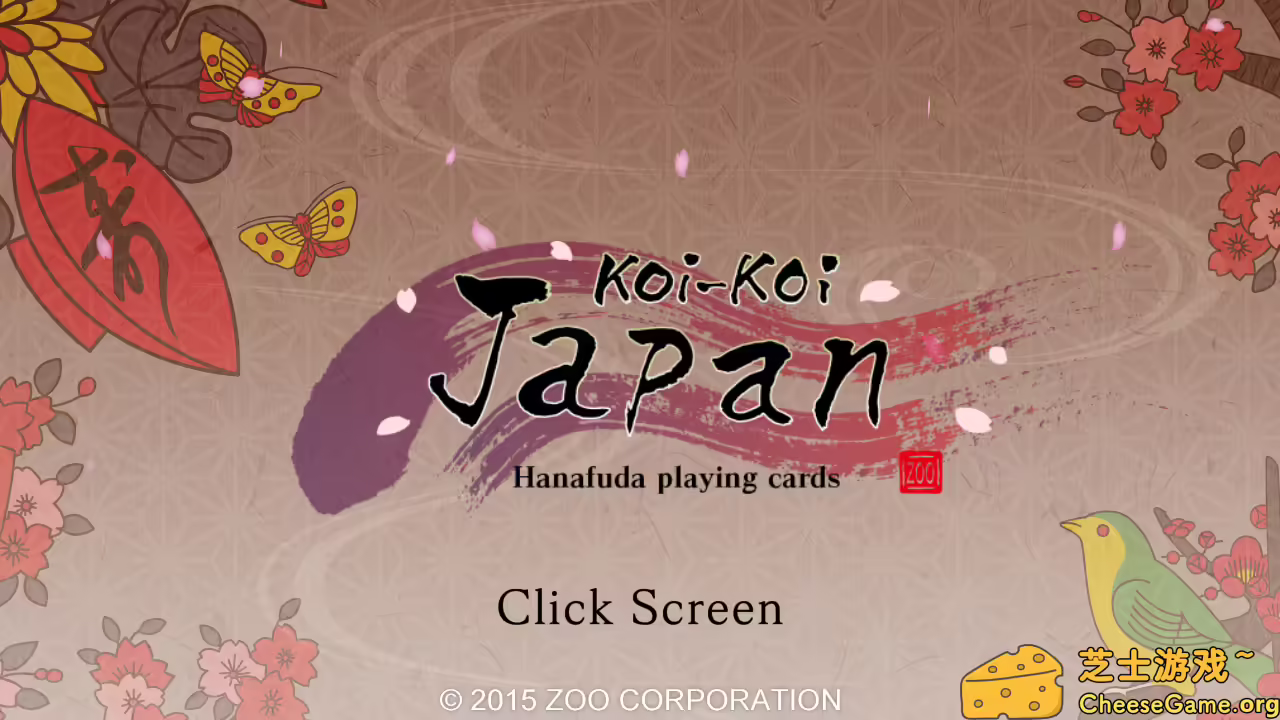 图片[1] [PC]花牌/日本花札纸牌/Koi-Koi Japan [Hanafuda playing cards] | 学习版单机游戏免费下载-CheeseGame-芝士游戏