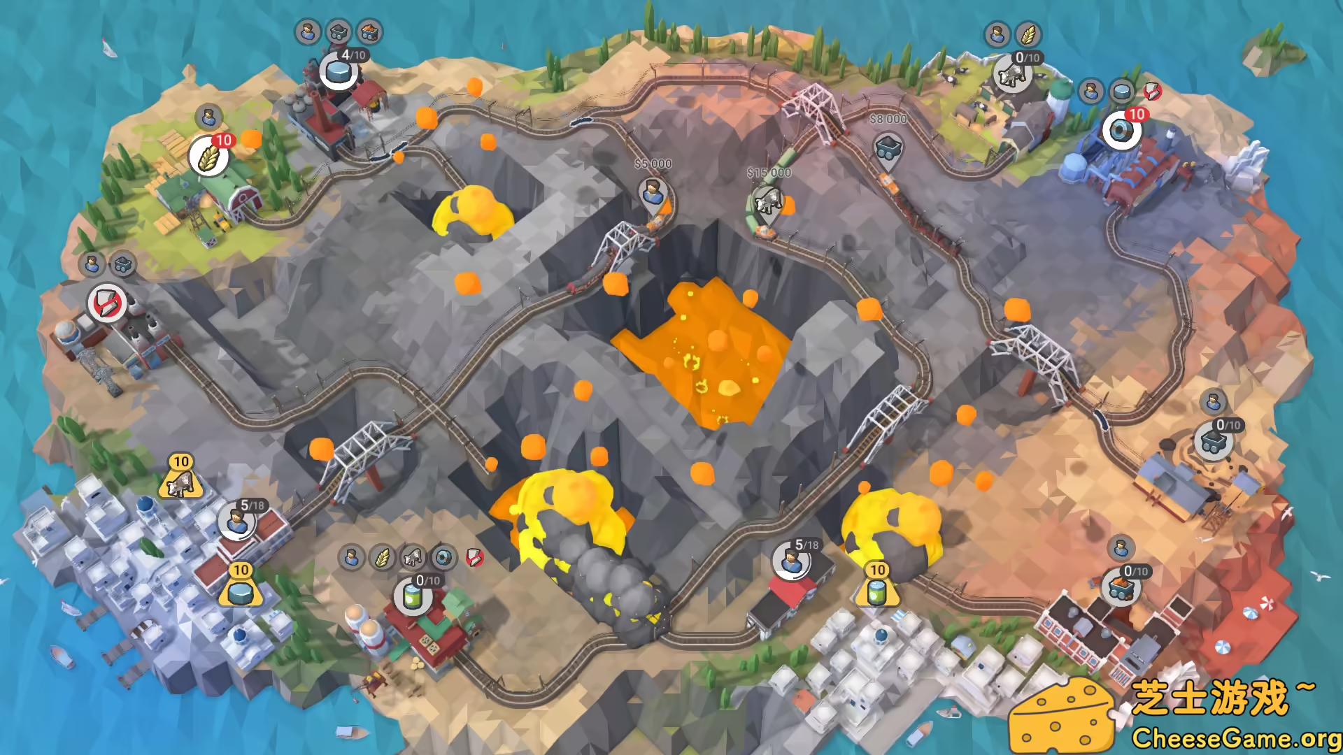 图片[3] [PC]火车山谷2/Train Valley 2 | 学习版单机游戏免费下载-CheeseGame-芝士游戏