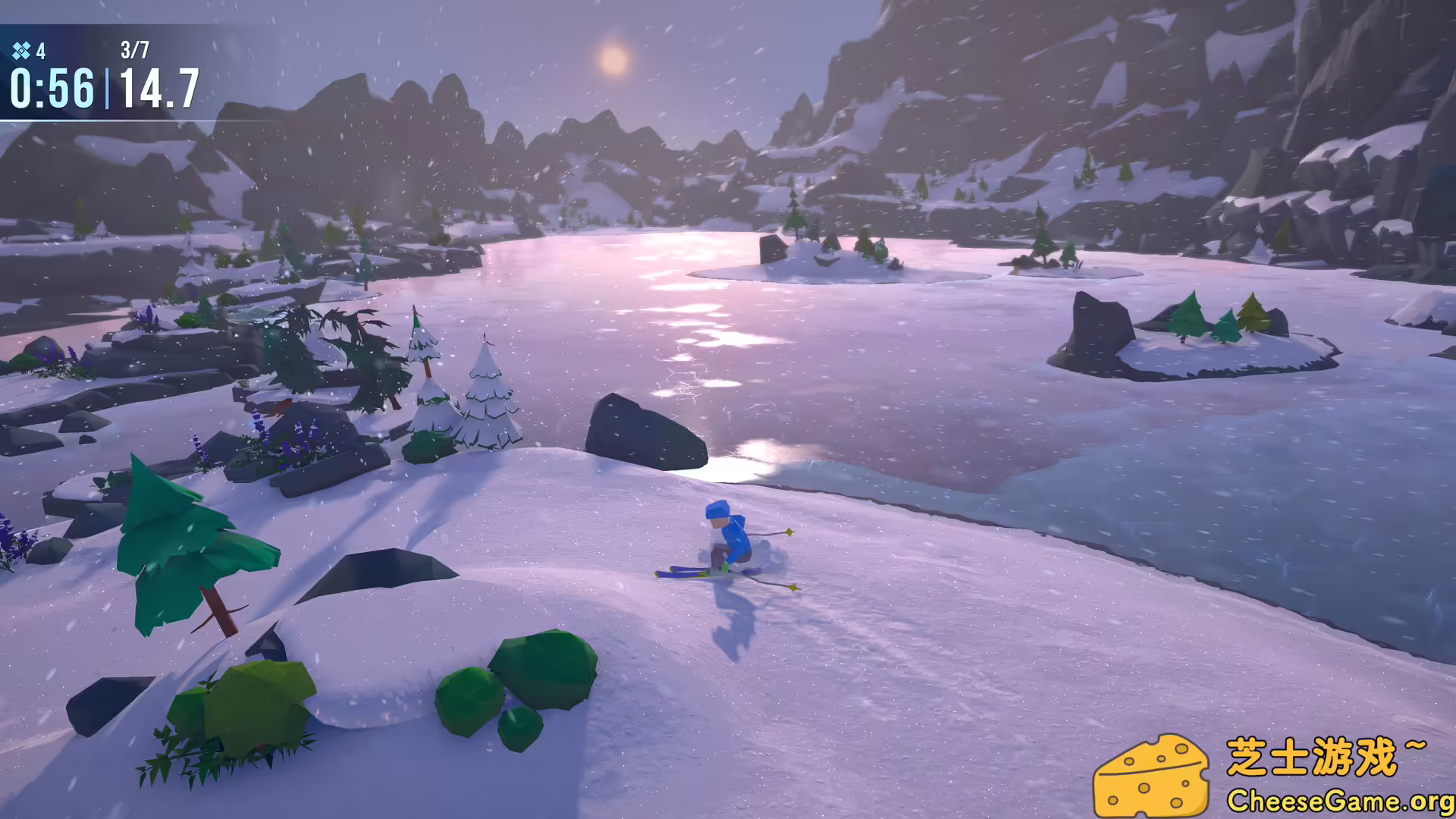 图片[1] [PC]孤山之旅：雪地骑行/Lonely Mountains: Snow Riders | 学习版单机游戏免费下载-CheeseGame-芝士游戏