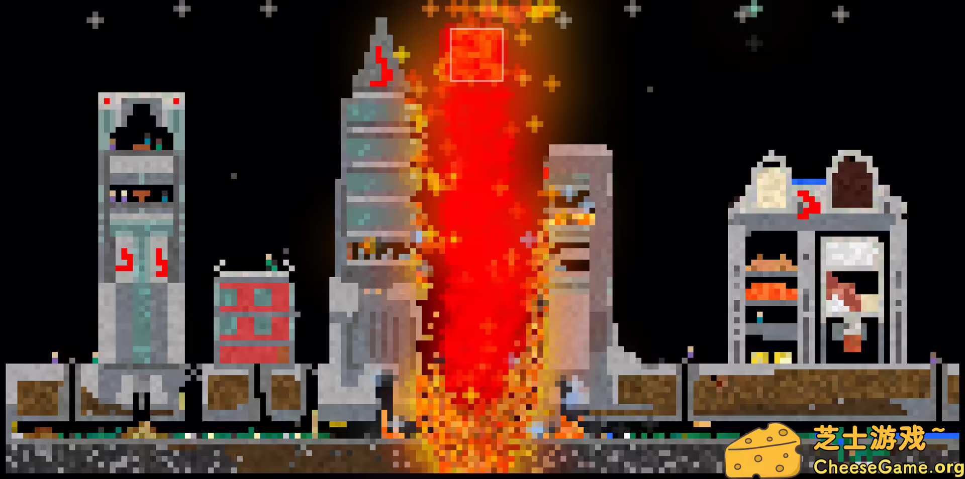 图片[2] [PC]沙粒模拟场/沙盒模拟器/Sandboxels | 学习版单机游戏免费下载-CheeseGame-芝士游戏