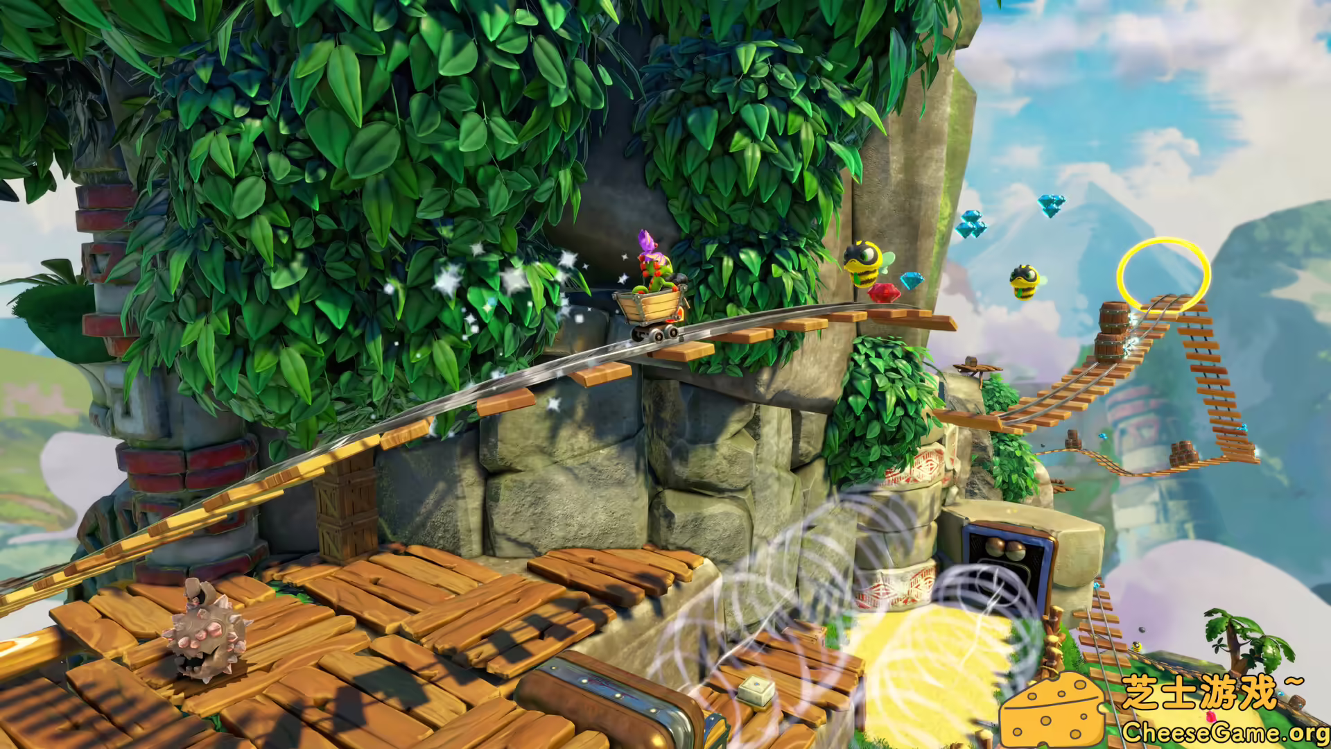 图片[4] [PC]尤卡莱莉：回归/Yooka-Replaylee | 学习版单机游戏免费下载-CheeseGame-芝士游戏