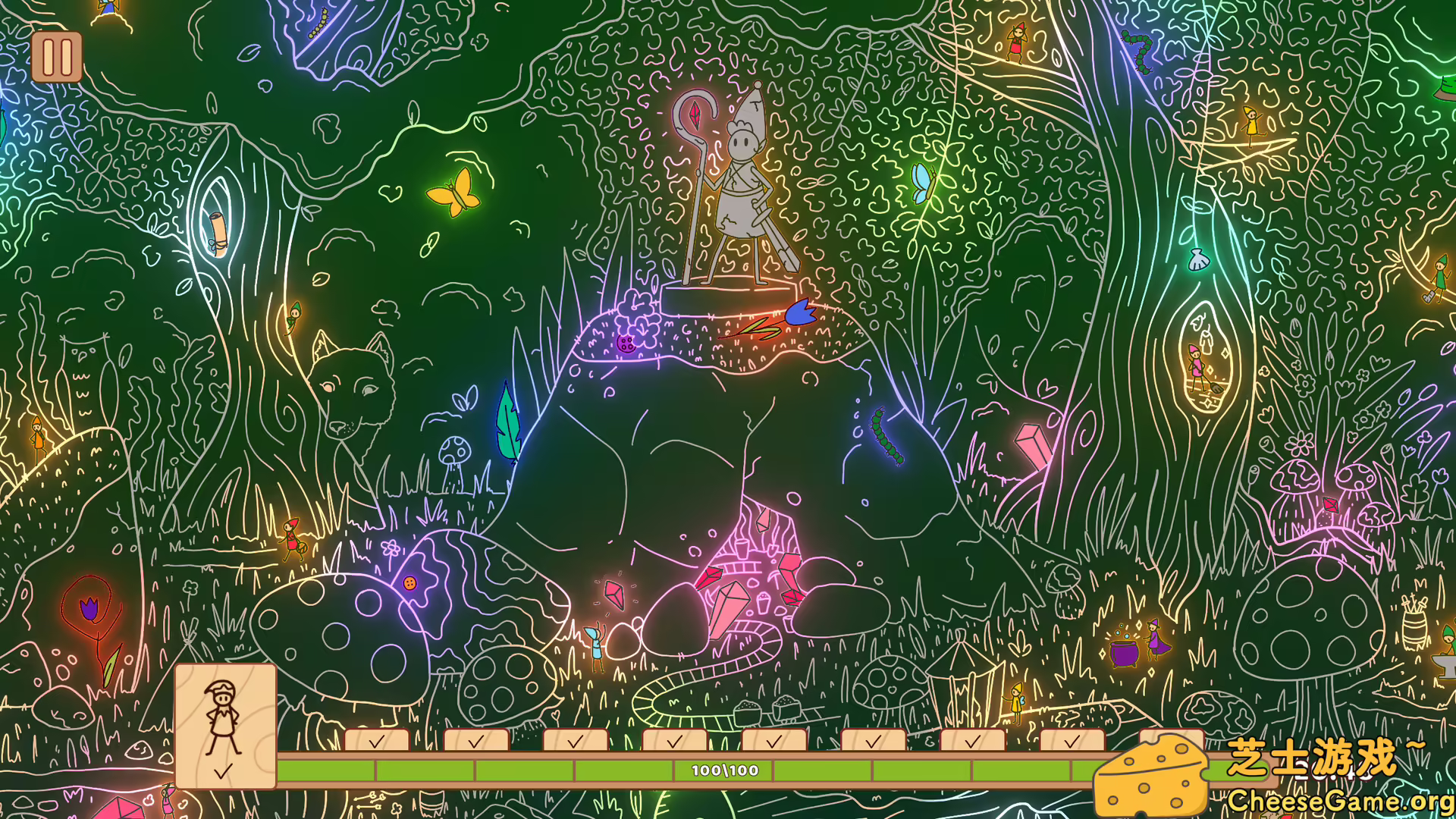 图片[1] [PC]隐秘之物：森林精灵/Hidden Things Forest Elves | 学习版单机游戏免费下载-CheeseGame-芝士游戏