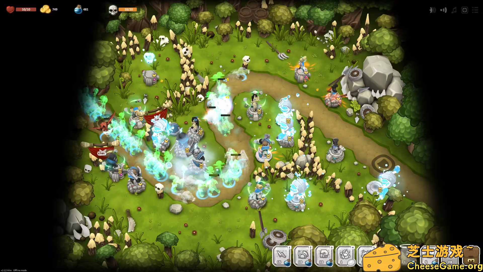 图片[4] [PC]战争之石TD/Warstone TD | 学习版单机游戏截图-CheeseGame-芝士游戏