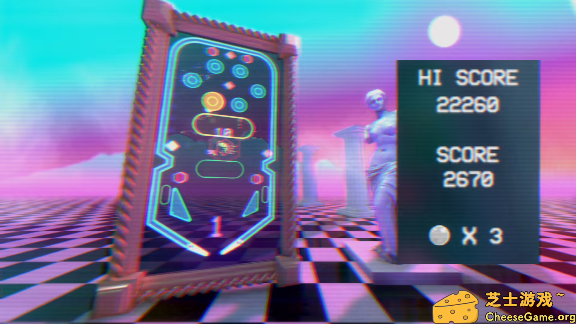 图片[3] [PC]蒸汽波弹子球/Vaporwave Pinball | 学习版单机游戏截图-CheeseGame-芝士游戏