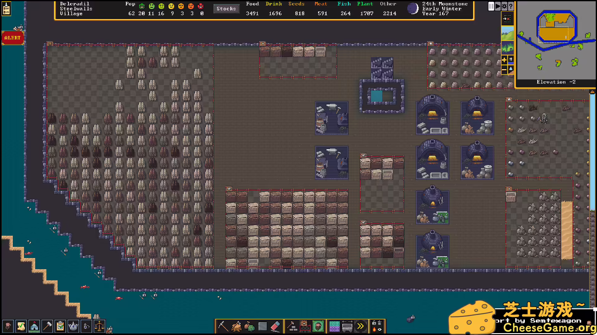 图片[3] [PC]矮人要塞/Dwarf Fortress | 学习版单机游戏截图-CheeseGame-芝士游戏